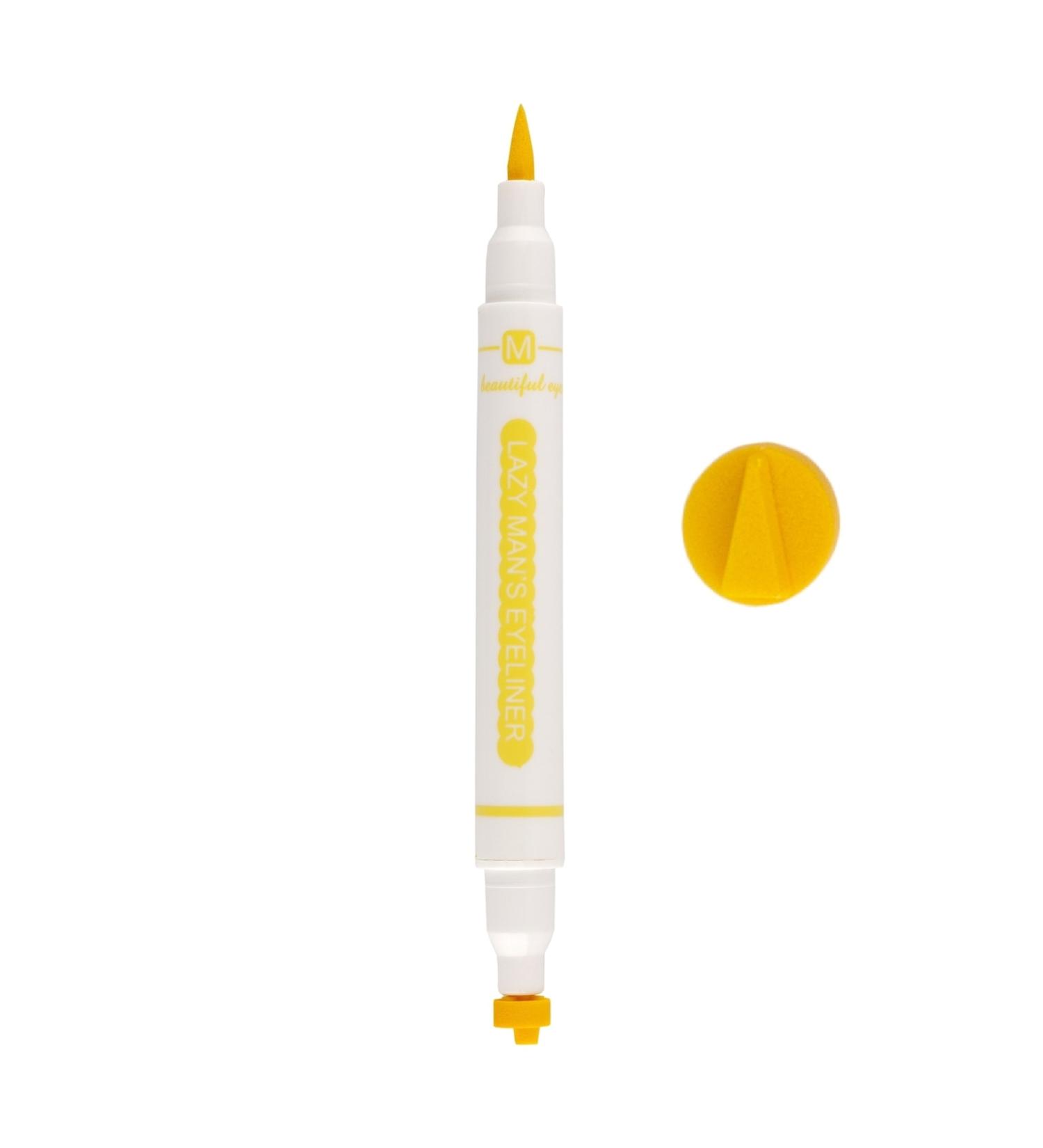 Tikatti Colorful Double-Sided Eyeliner Yellow Triangle 05