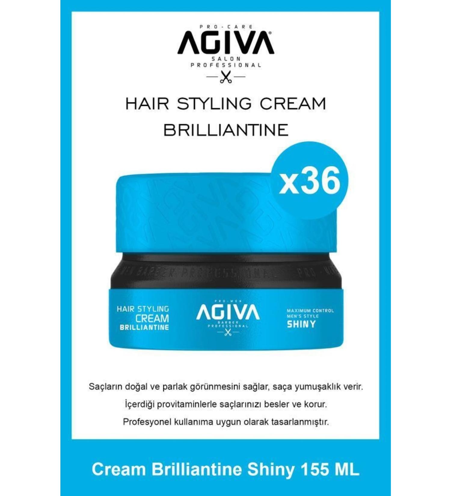 Agiva Briyantin Hair Styling 155 Ml X36