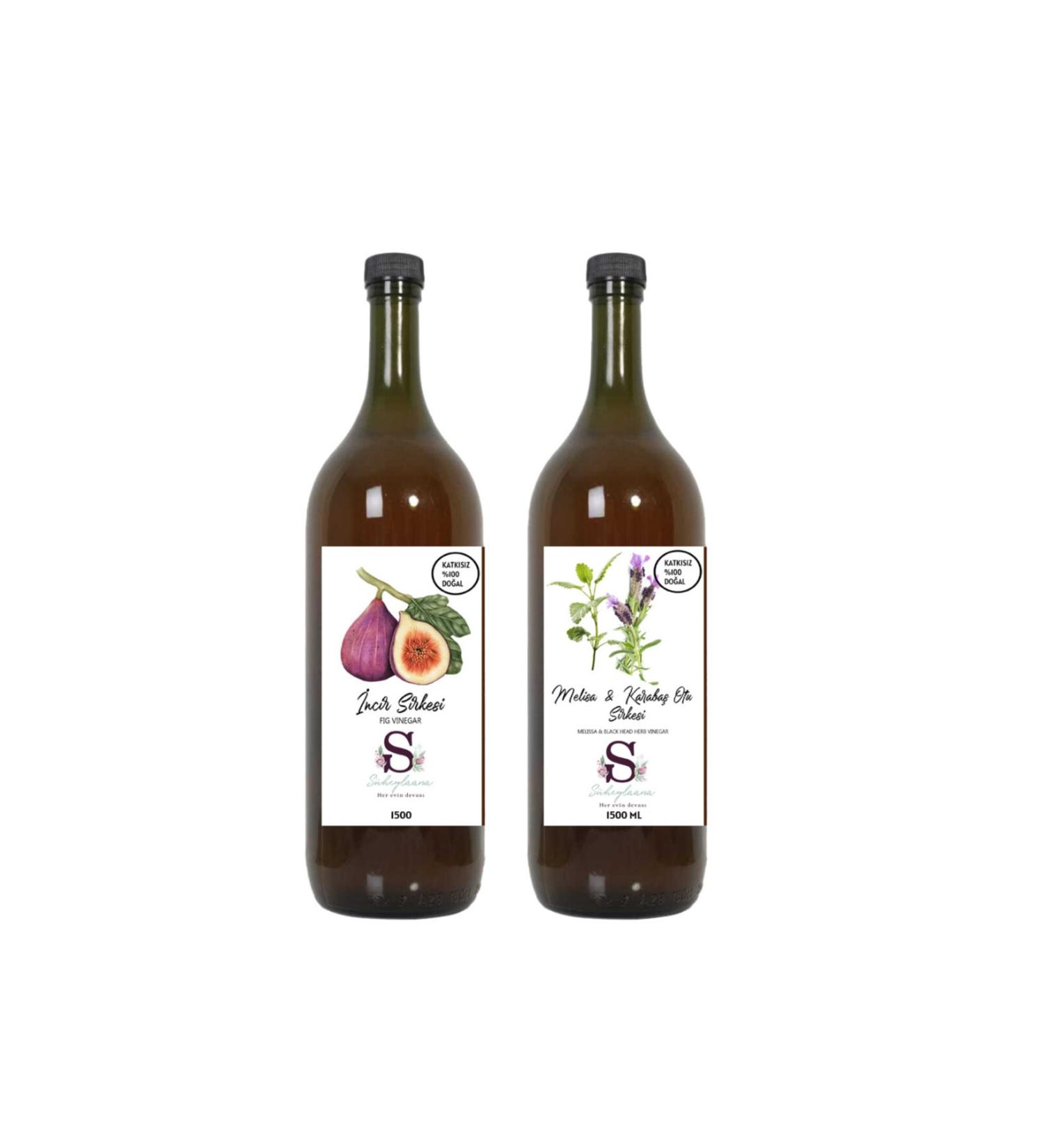 Suheylaana Natural Fig and Melissa & Karabash Vinegar 1500 Ml