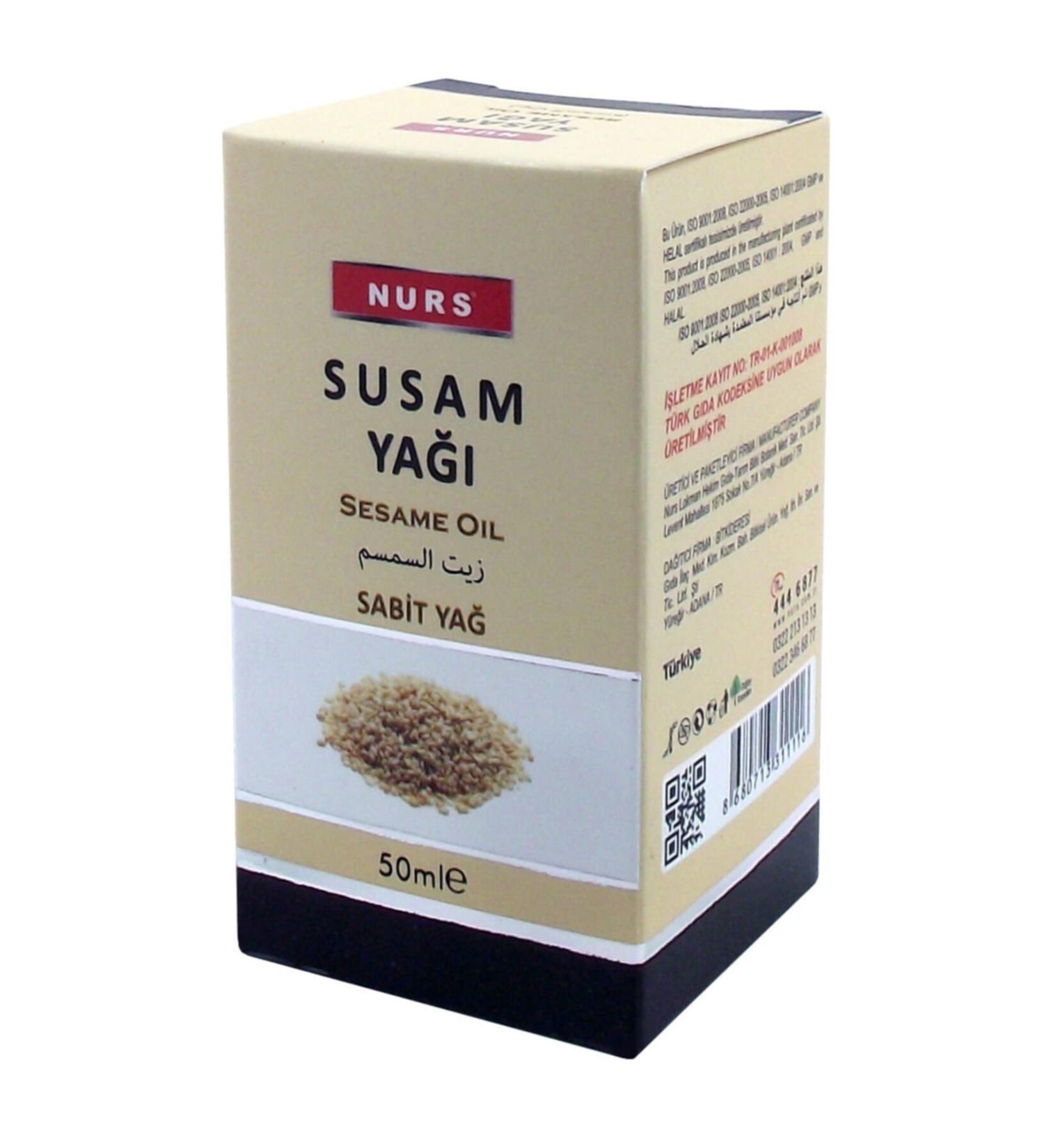 Nurs Lokman Hekim Sesame Oil 50 Ml