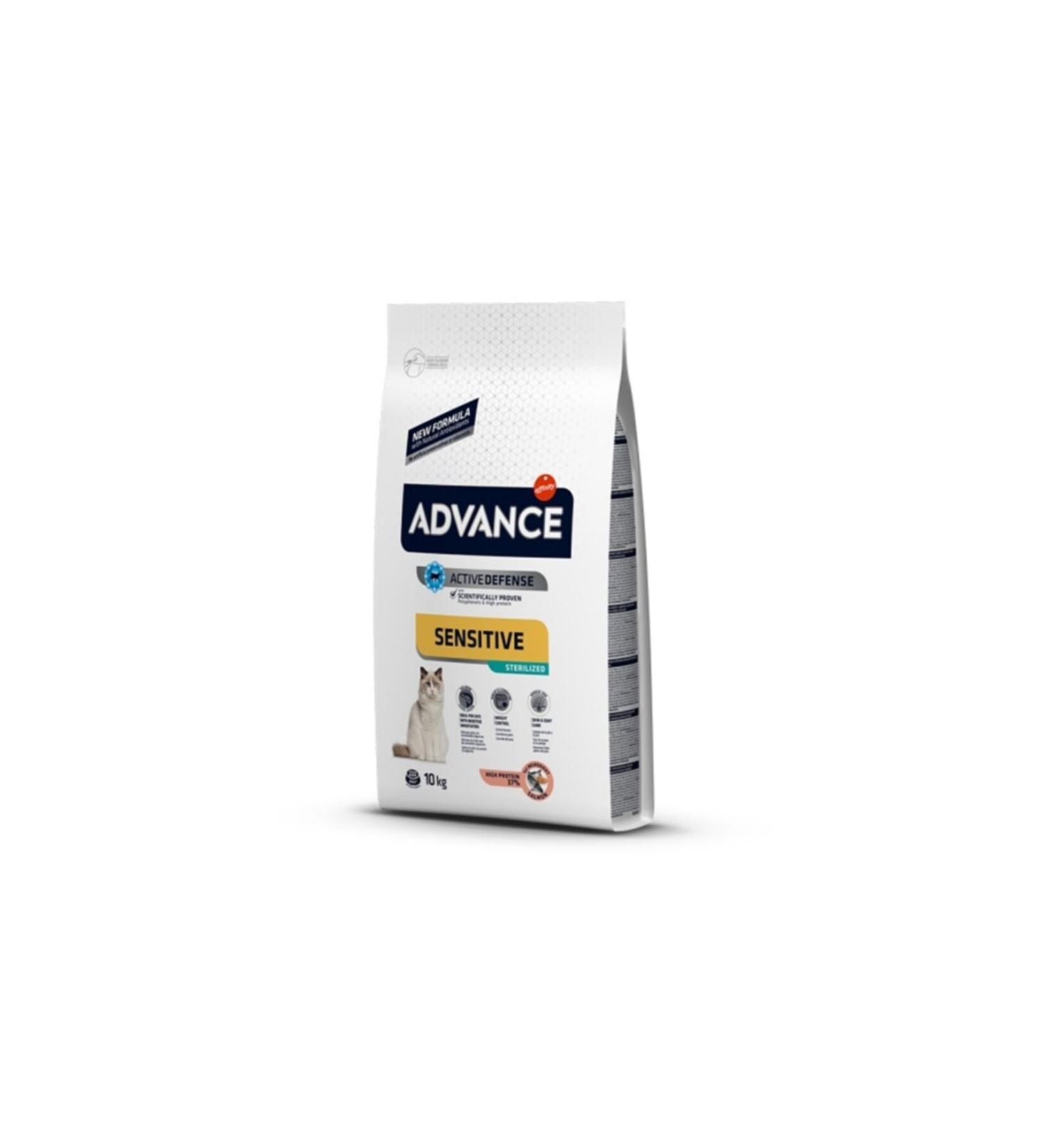 Advance Sterilized Fish Cat Food 10 Kg