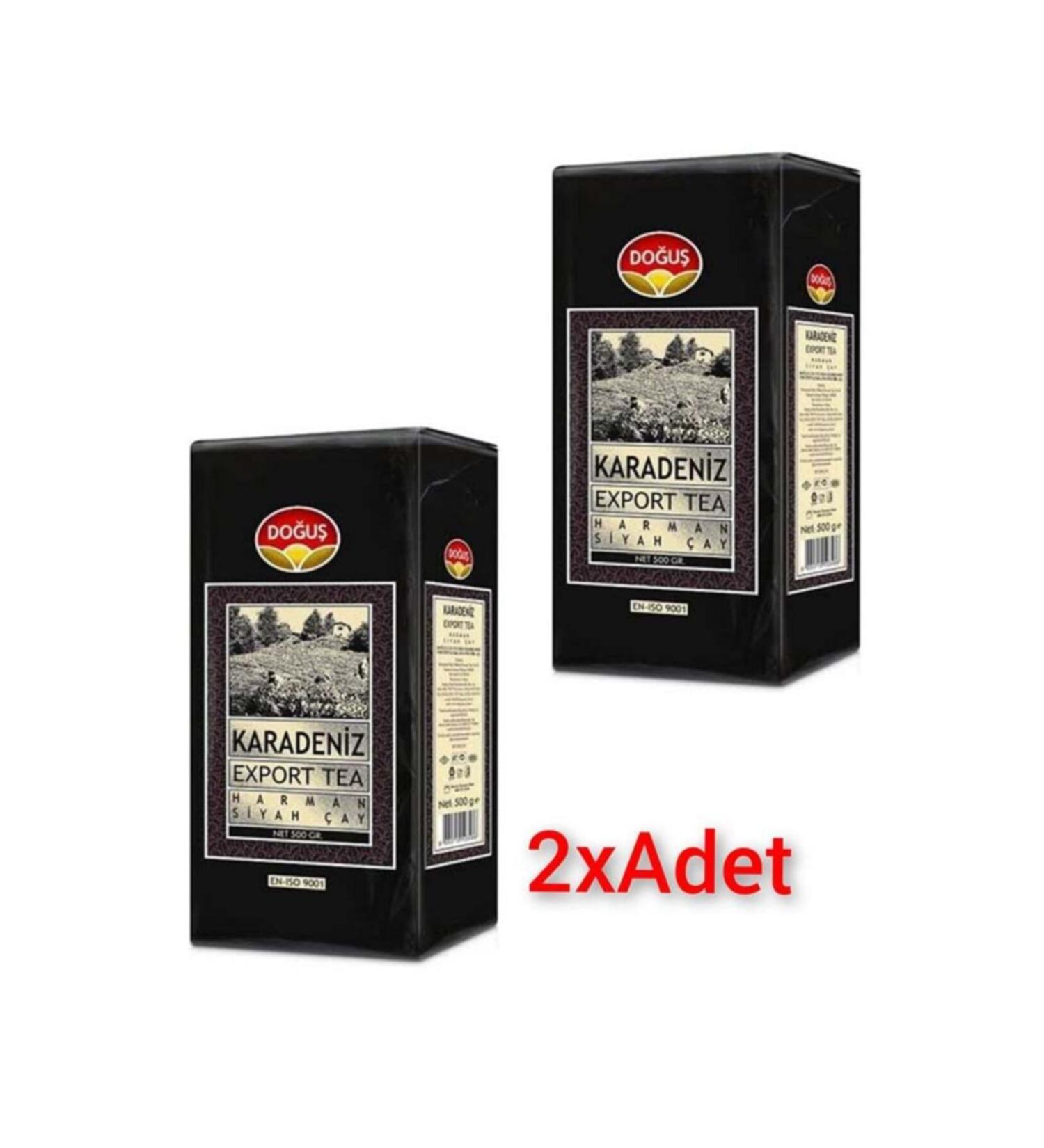 Dogus 2x Dogus Black Sea Export Tea 500 GR