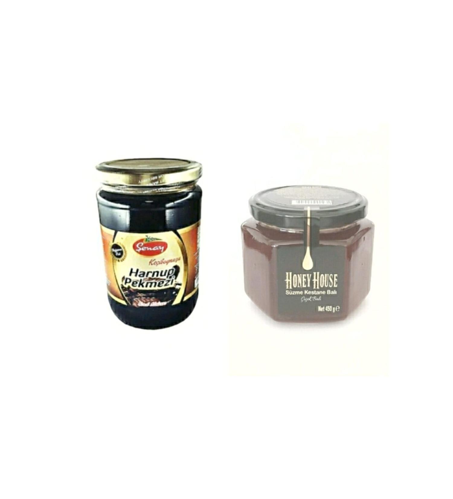 Senay F rsat Chestnut Honey 450gr + Carob Molasses 800gr