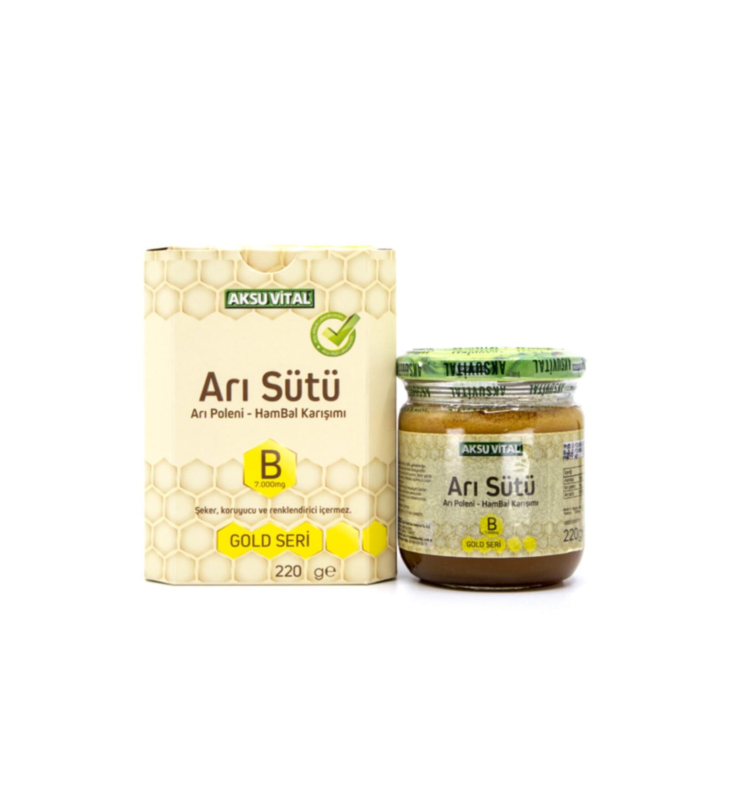Aksu Vital Aksuvital Royal Jelly Honey Pollen (B) 7.000 Mg - Child