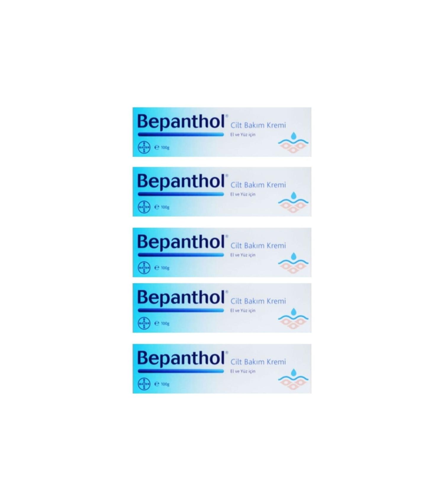 Bepanthol Skin Care Cream 100gr 5 Pieces