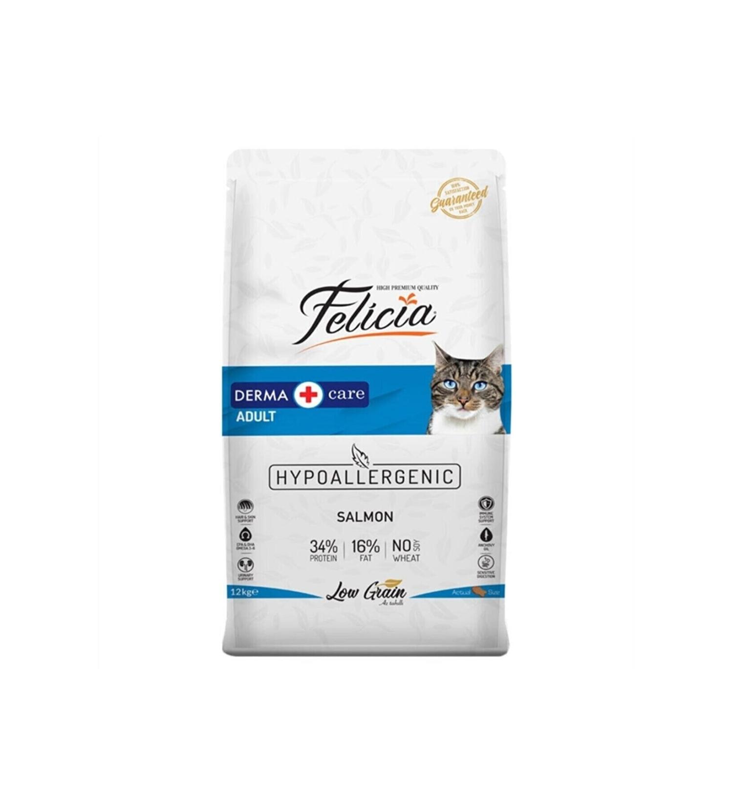 Felicia Derma Hypoallergenic Salmon Cat Food 2 kg