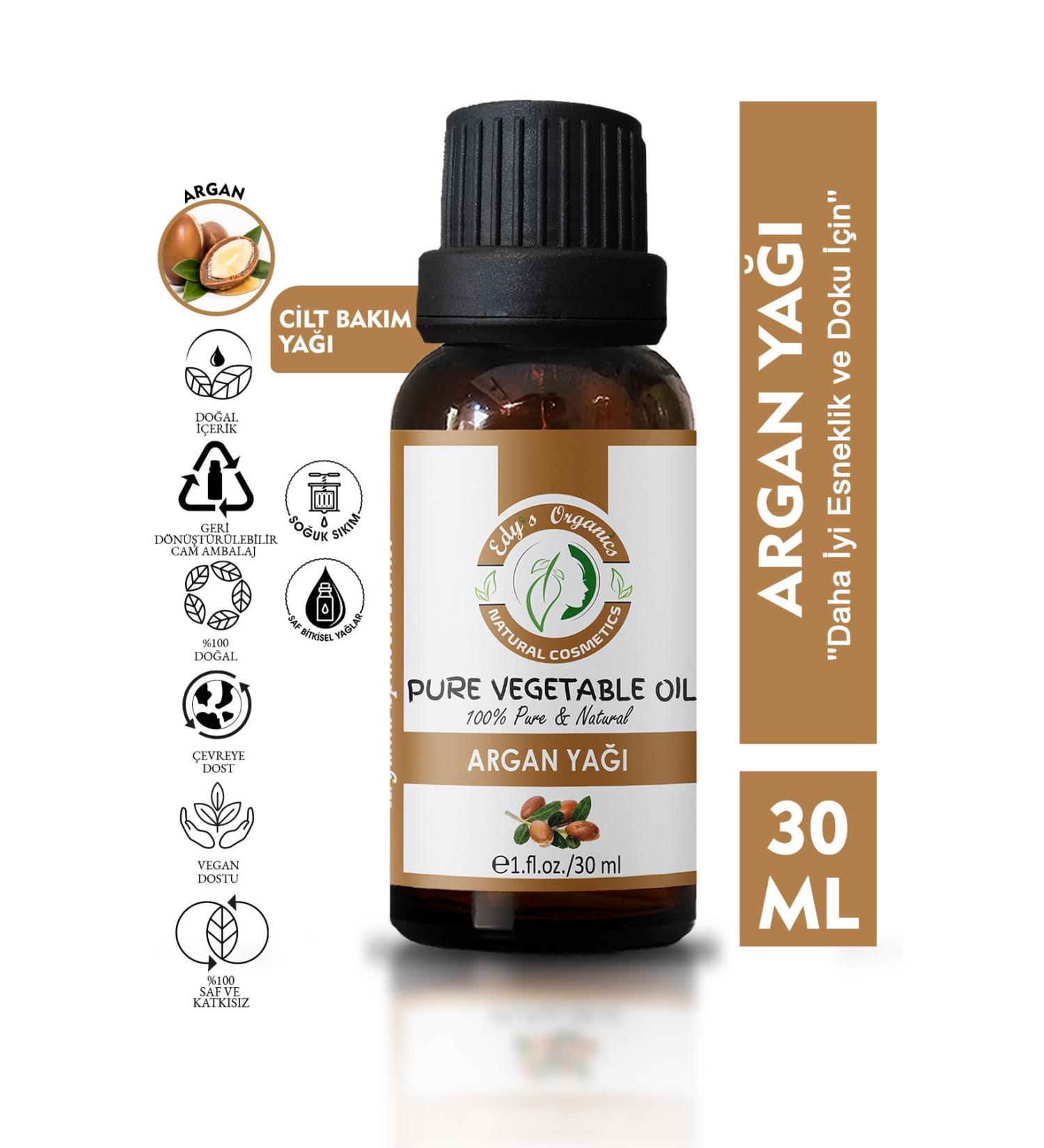 Edy's Organics Argan Oil Cold Pressed 30ml