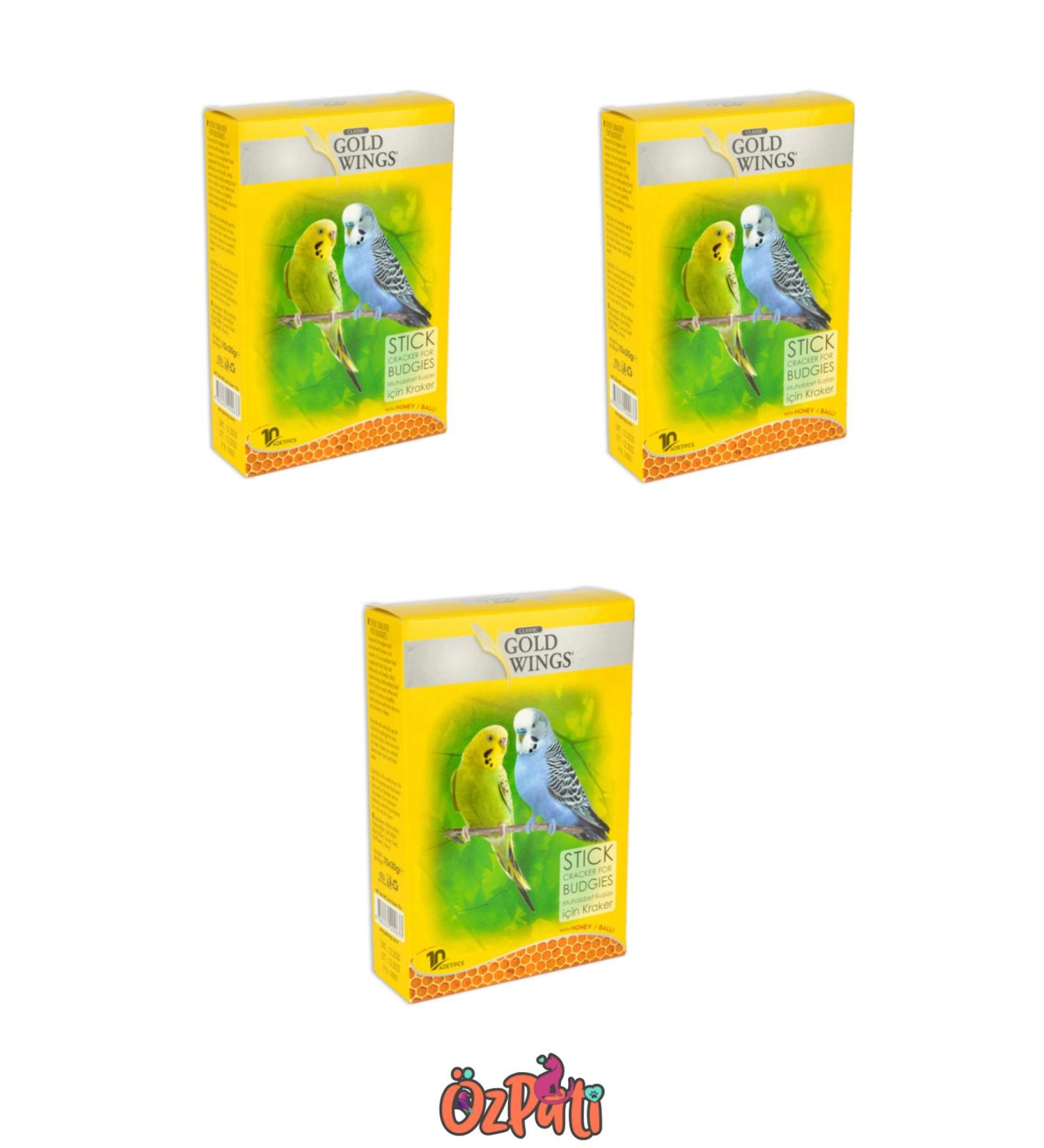Ozpati Budgie Crackers 10 x 3 Packs