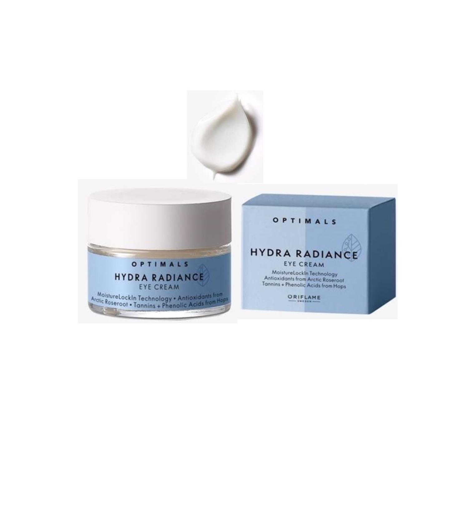 Oriflame Optimals Hydra Radiance Dark Circle and Puffiness Reducing Eye Cream
