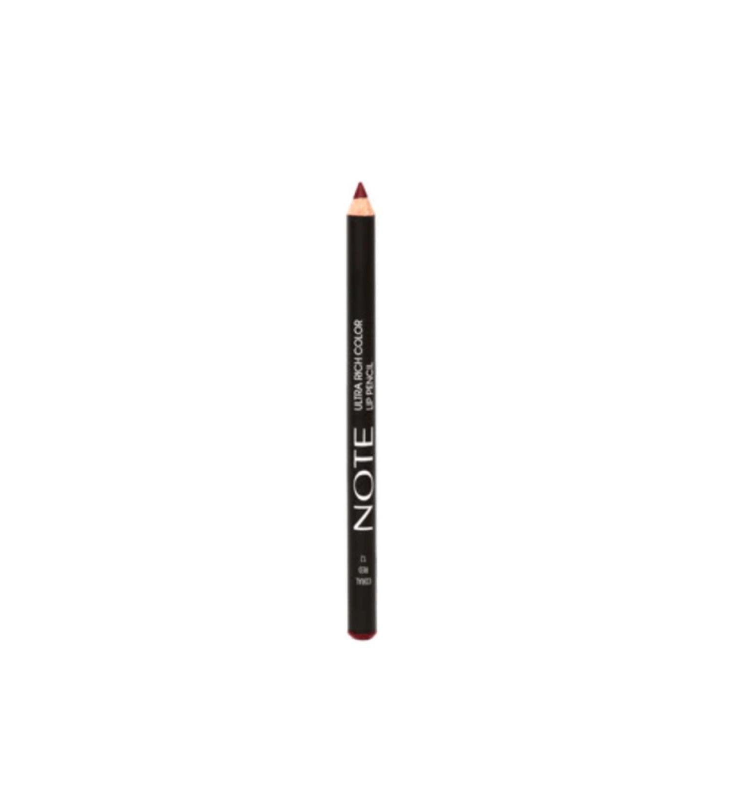 Note Cosmetics Ultra Rich Color Lip Pencil No:12