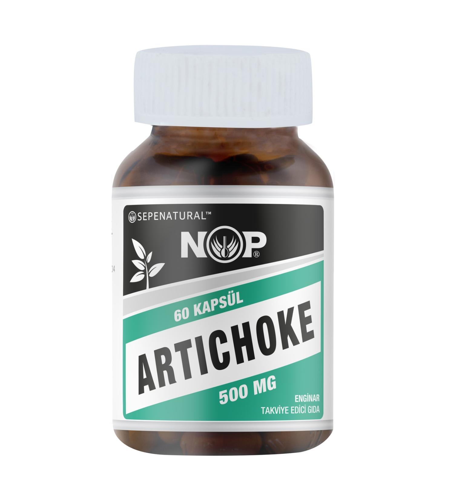 Sepe Natural Nop Artichoke 60 Capsules 500 mg Artichoke 60 Capsules