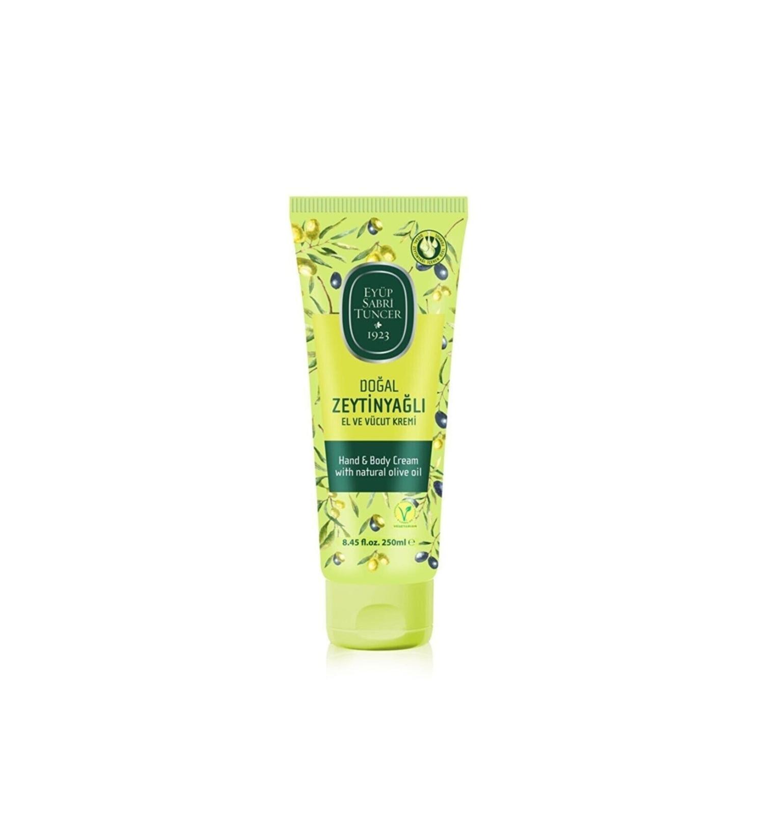 Ey p Sabri Tuncer 250 ml Natural Olive Oil Hand and Body Cream
