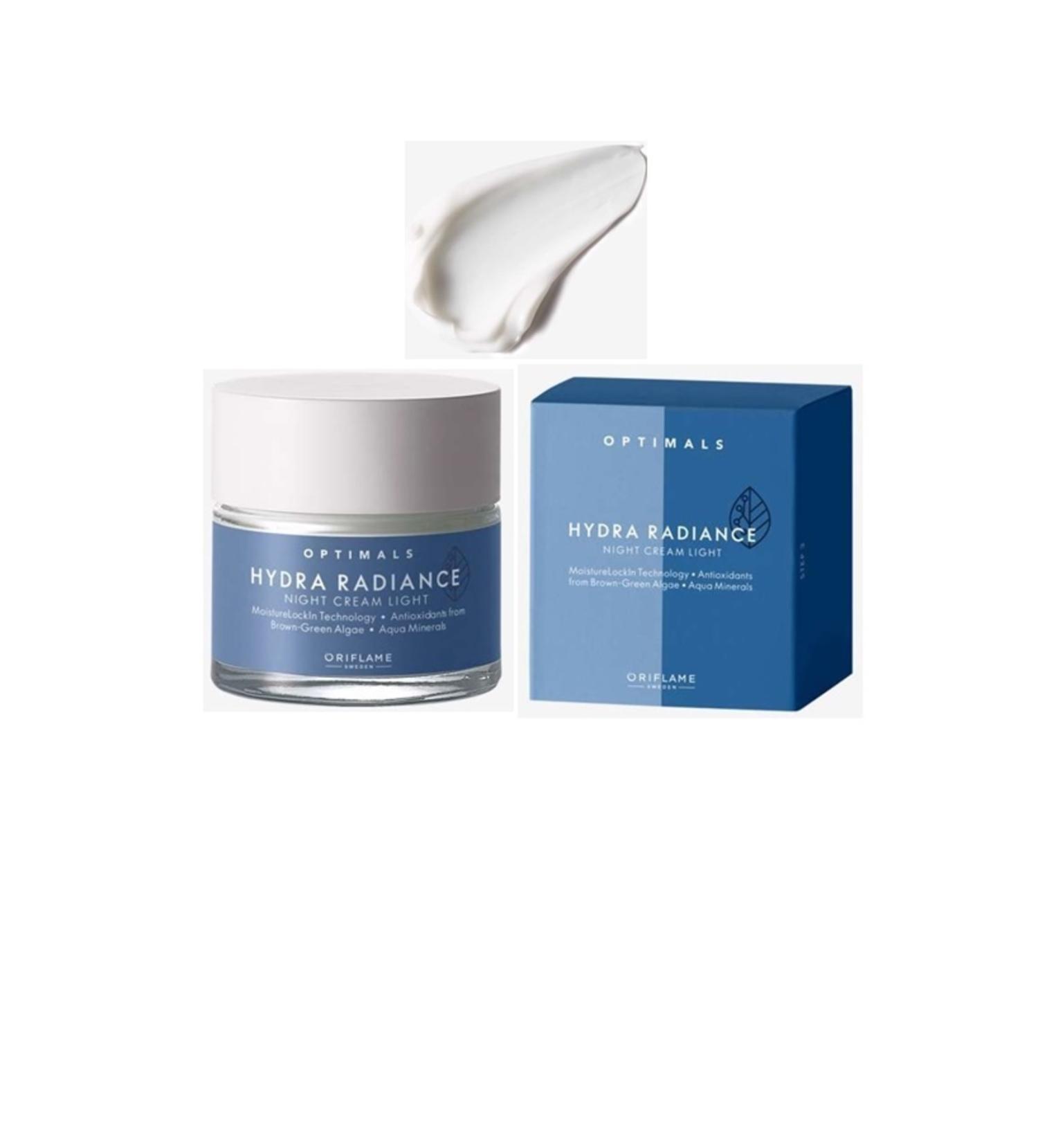 Oriflame Optimals Hydra Radiance Deeply Moisturizing Night Cream Light