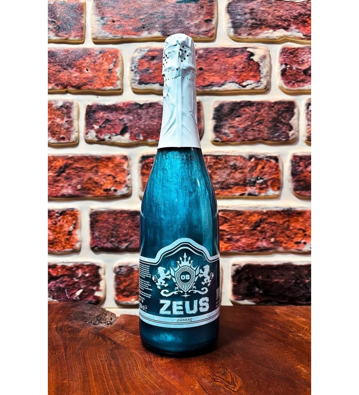 OS ZEUS Zeus Alcohol-Free Sparkling Champagne Blueberry Flavored