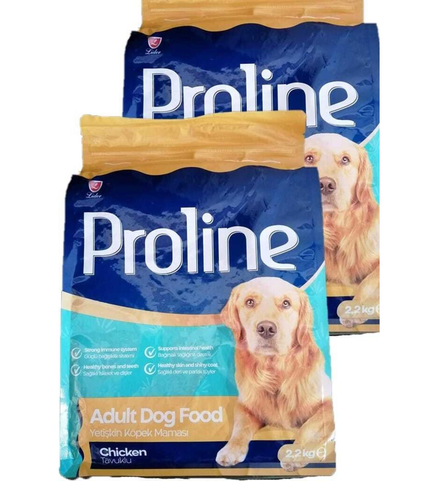 Proline Lamb & Rice X 2 Packs + Chicken Adult Dog Food 2.2 Kg X2 Packs