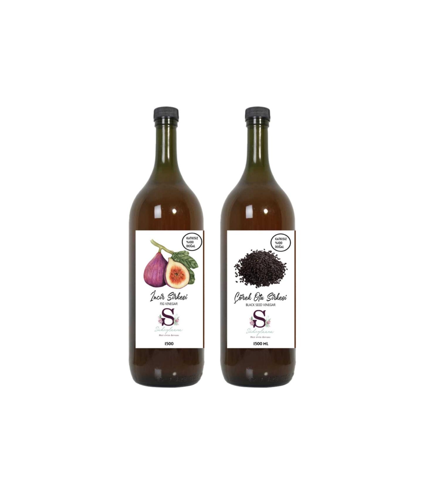 Suheylaana Natural Fig and Black Cumin Vinegar 1500 ml