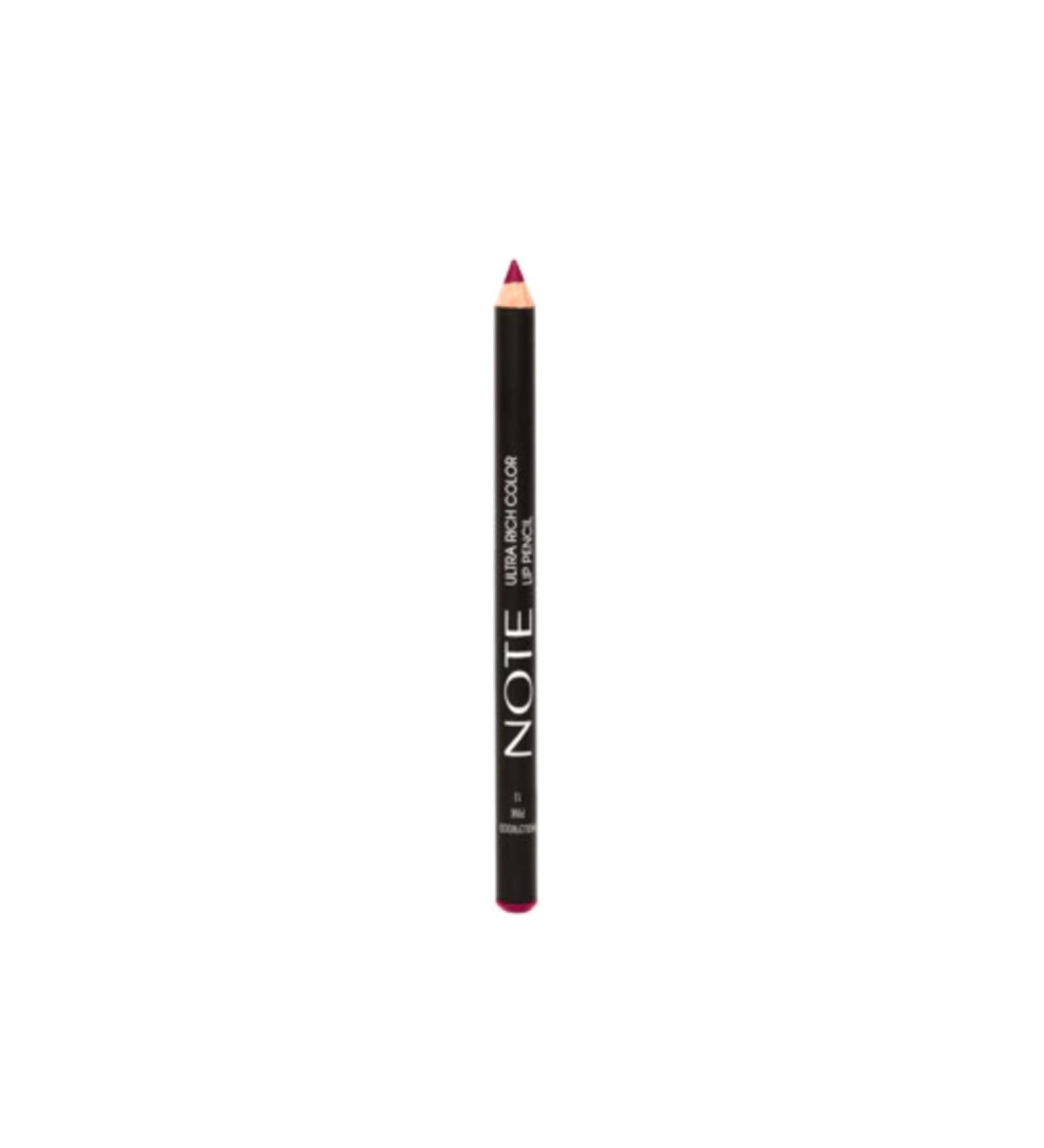 Note Cosmetics Ultra Rich Color Lip Pencil No:13