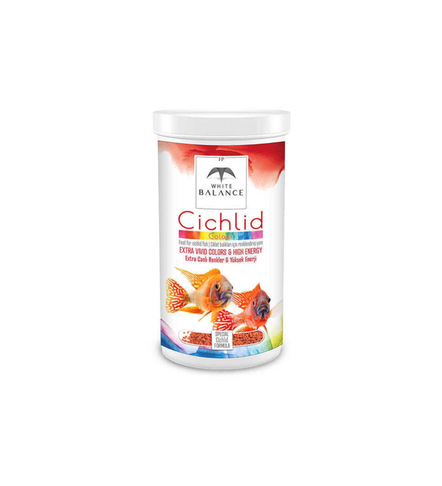 White Balance Cichlid Colour 250 Ml Chewing Gum Fish Food