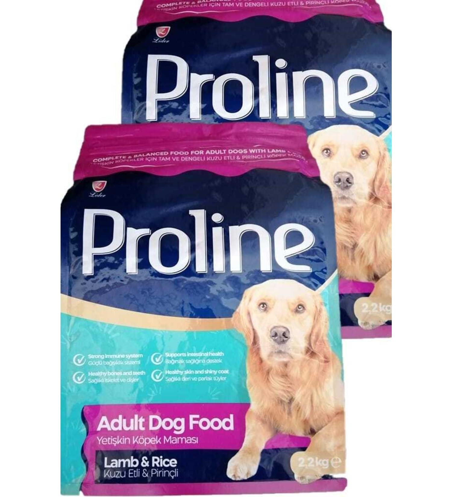 Proline Proline Lamb & Rice Adult Dog Food 2.2 Kg X 2 Packages