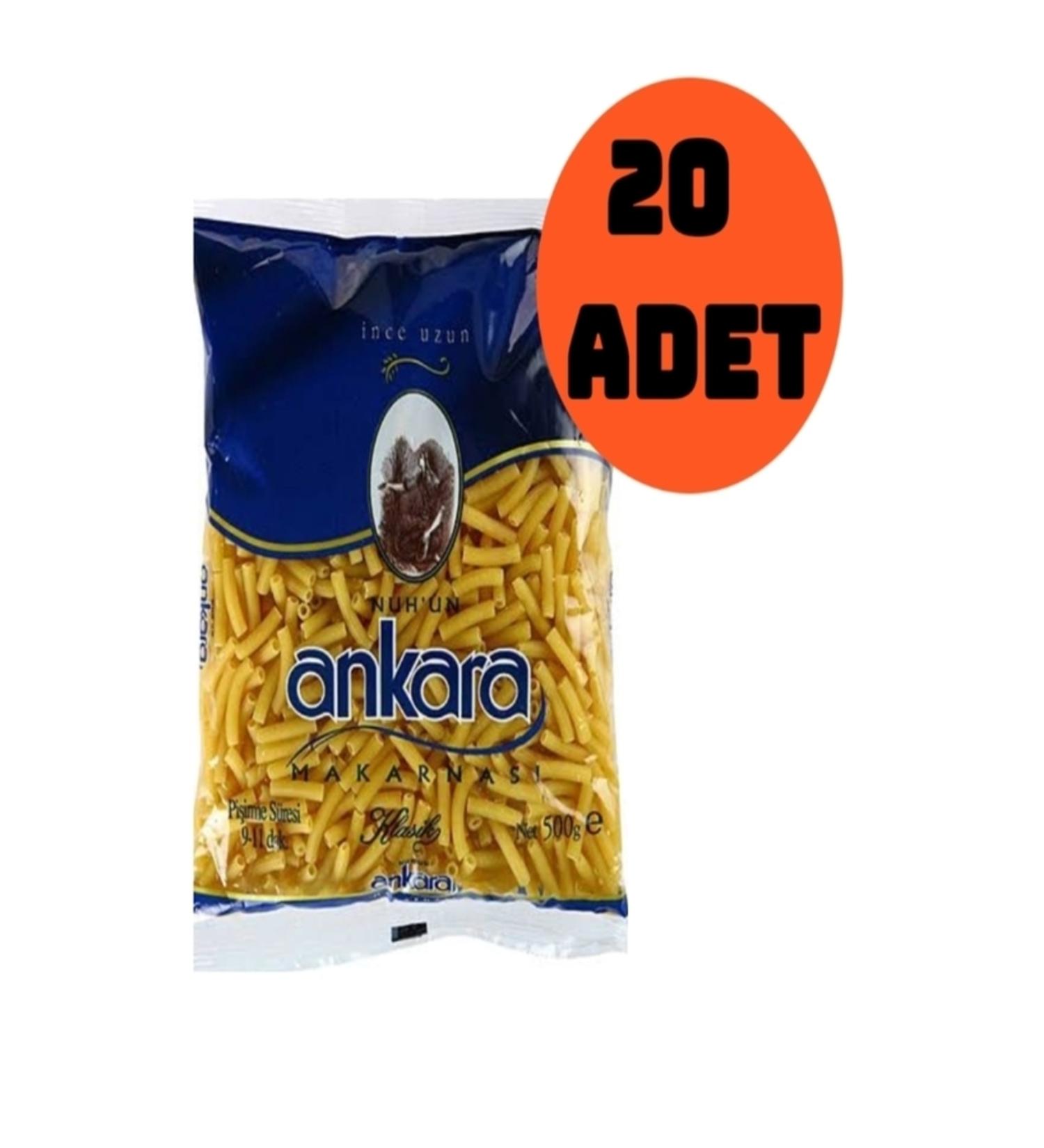 Nuh'un Ankara Thin Long Pasta 20 Pieces