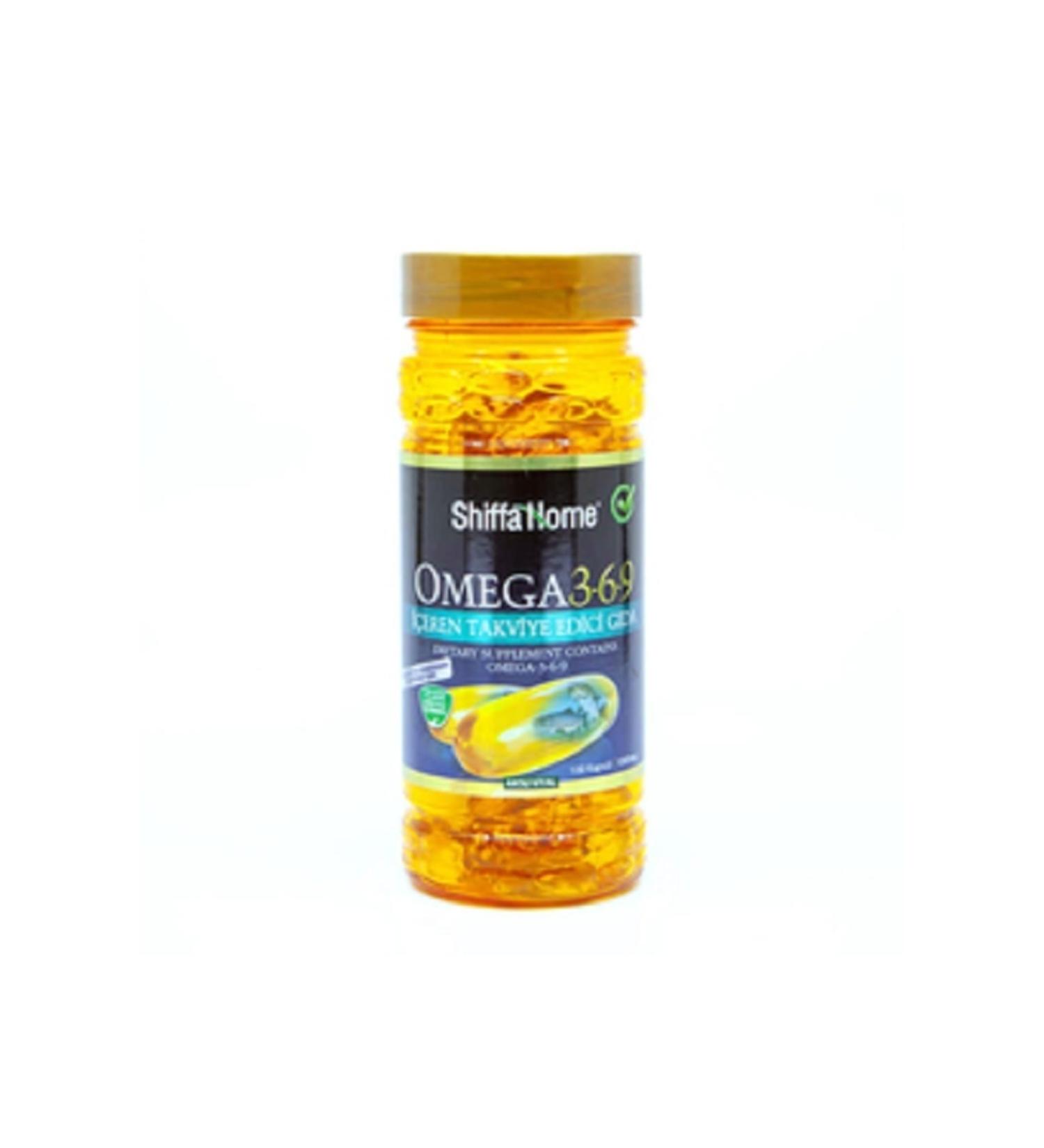 Shiffa Home Omega-3-6-9 Softgel 60 Capsules 3 Pieces
