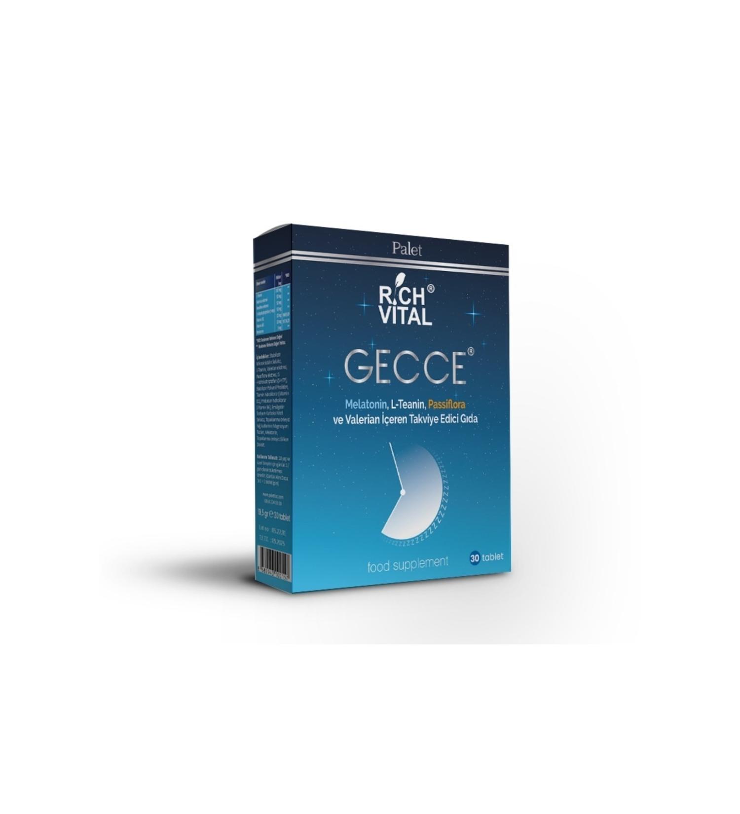 Palette Rich Vital Gecce 30 Tb