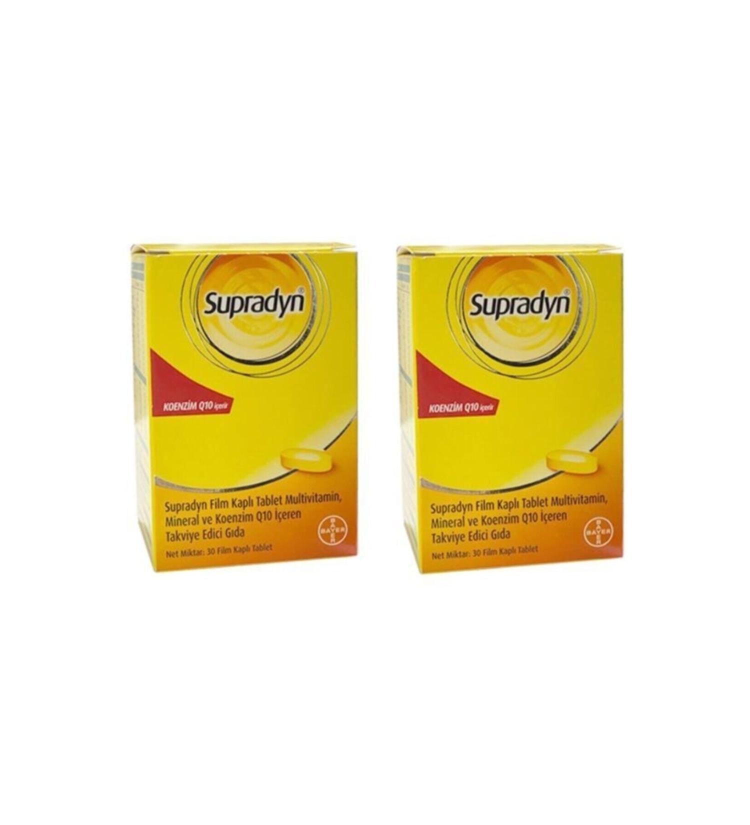 Supradyn Coenzyme Q10 30 Film Tablet X2