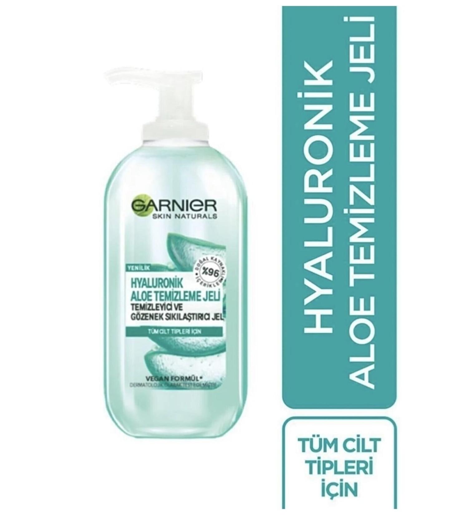 Garnier Hyaluronic Aloe Cleansing Gel 200 Ml