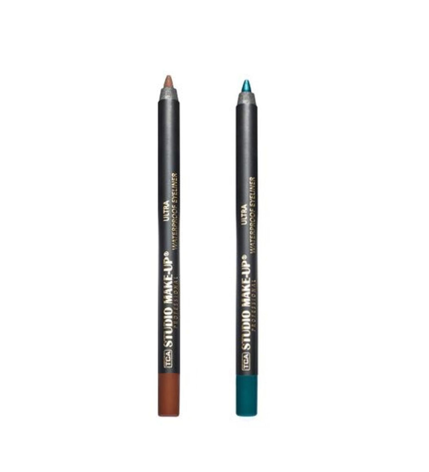 TCA Studio Make Up TCA Studio Make-up Waterproof Eye Pencil -1014-1012 2 Pieces
