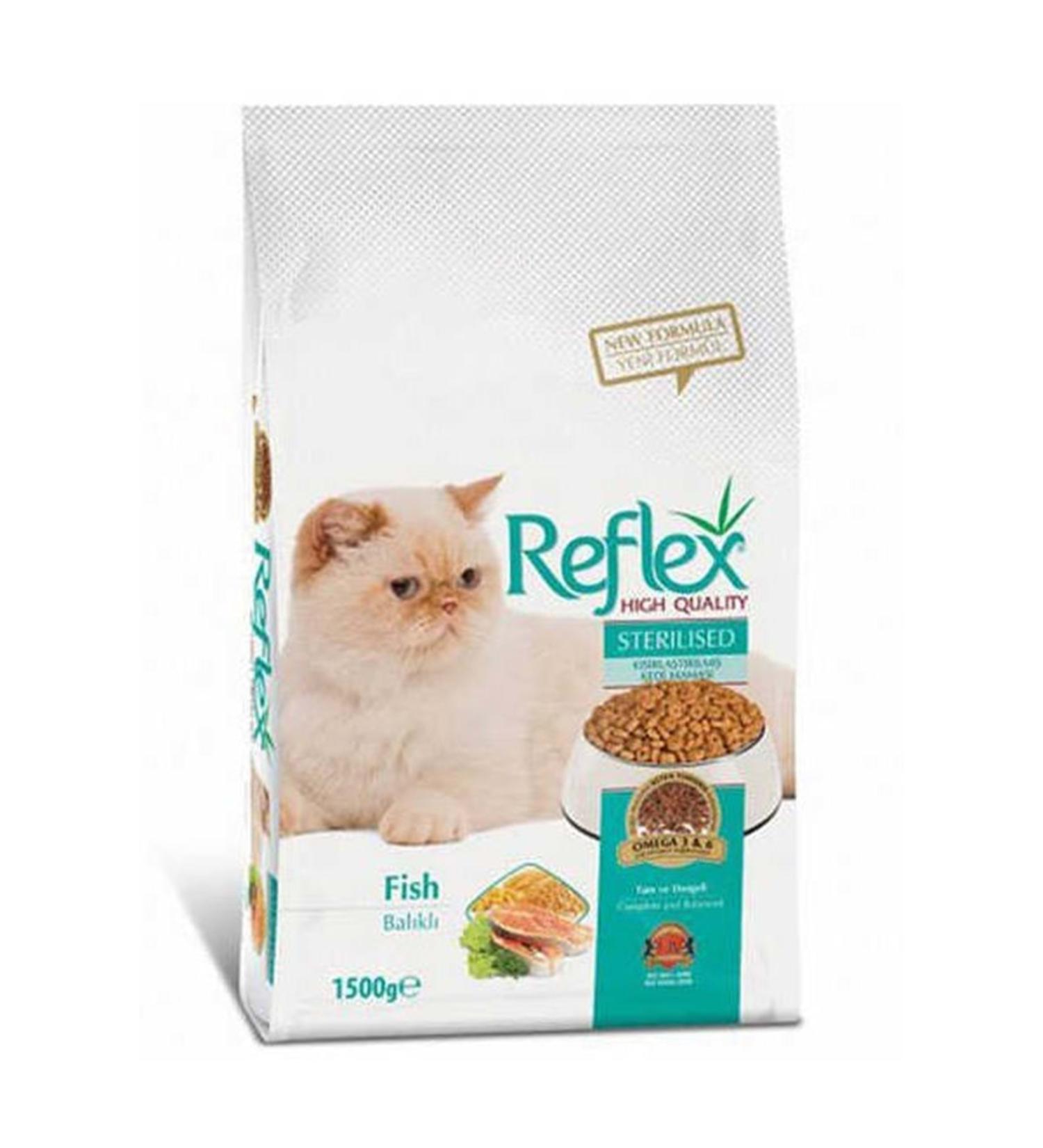 Reflex Fish Sterilized Cat Food 1.5 Kg