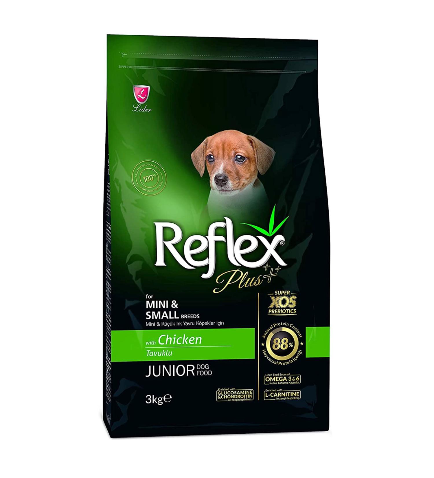 Reflex Small and Mini Breed Chicken Puppy Dog Food 3 kg