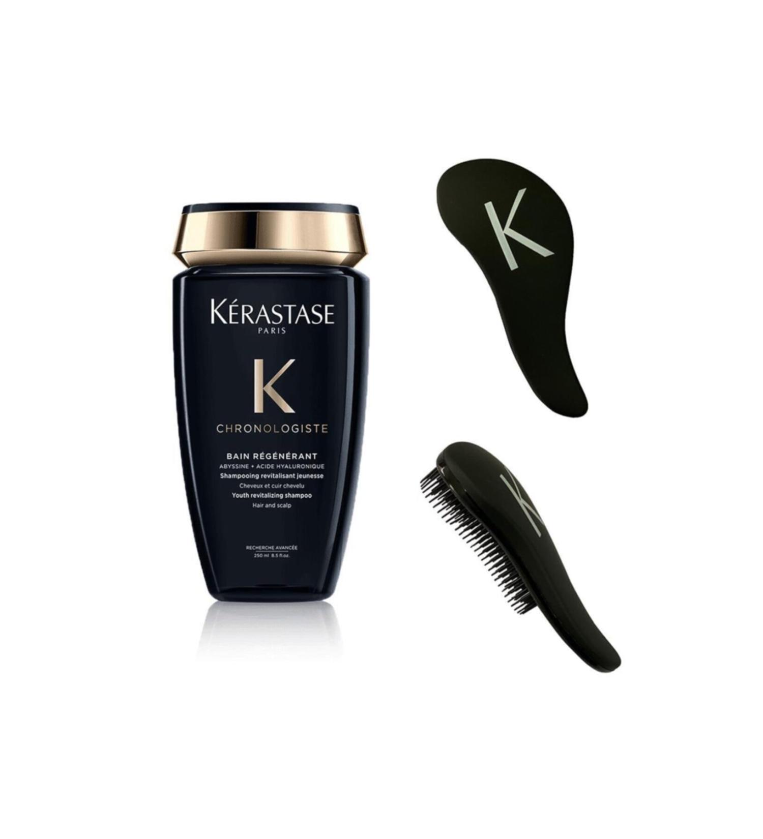 Kerastase Chronologiste Regenerant Shampoo 250 ml + Black Comb