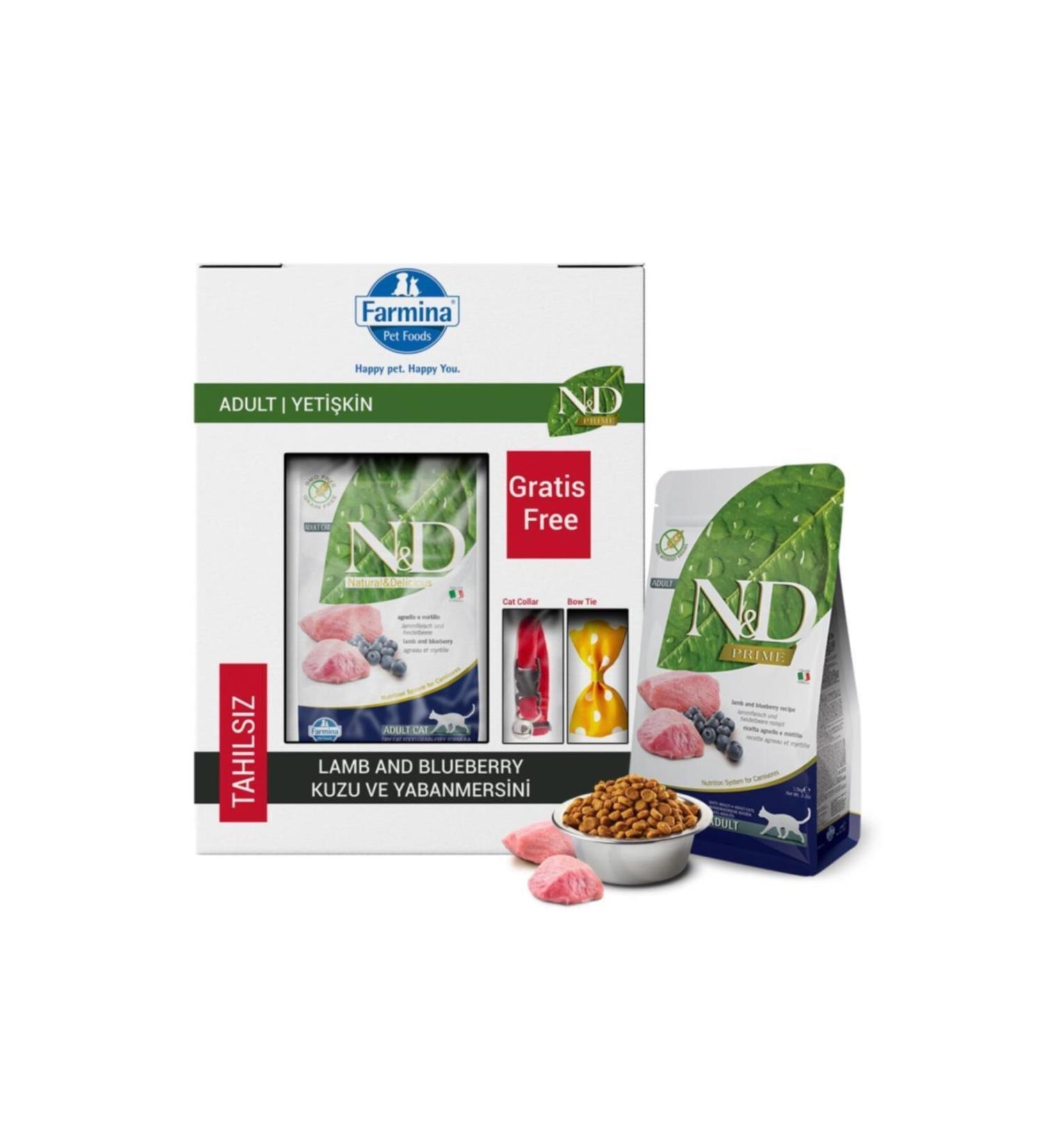 N & D Grain Free Lamb Blueberry Adult Cat Food 5 kg