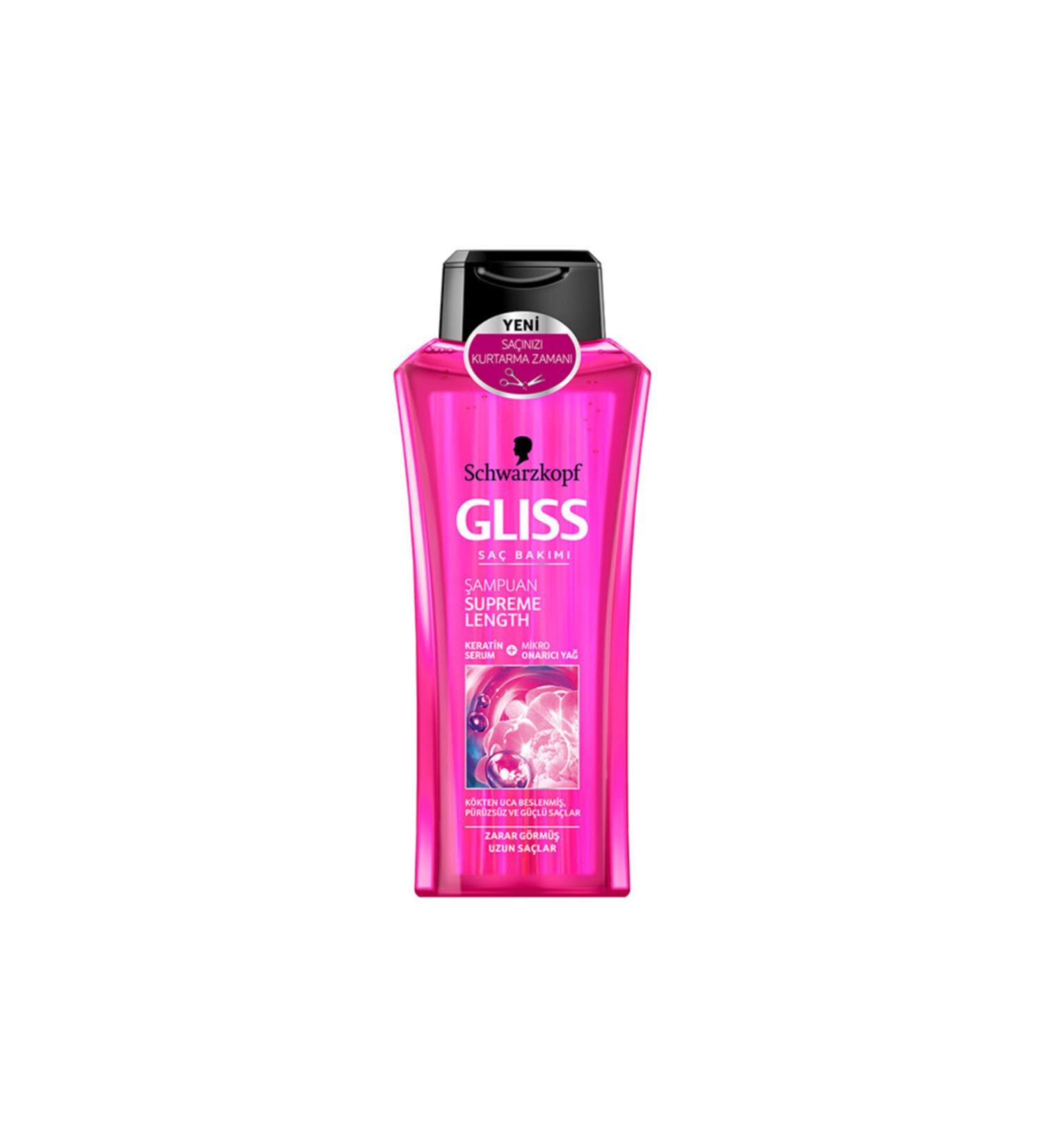 Gliss Schwarzkopf Supreme Length 525 ml Shampoo