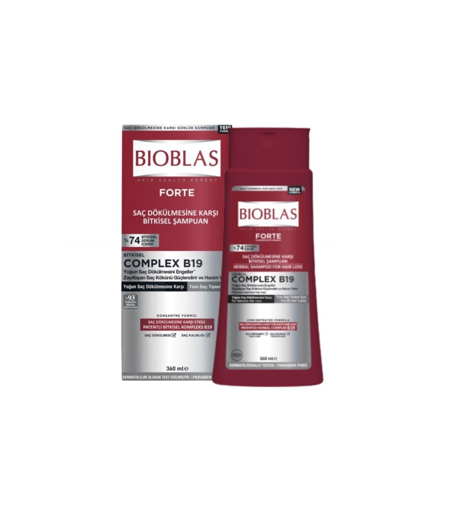 Bioblas Forte Shampoo 360 Ml