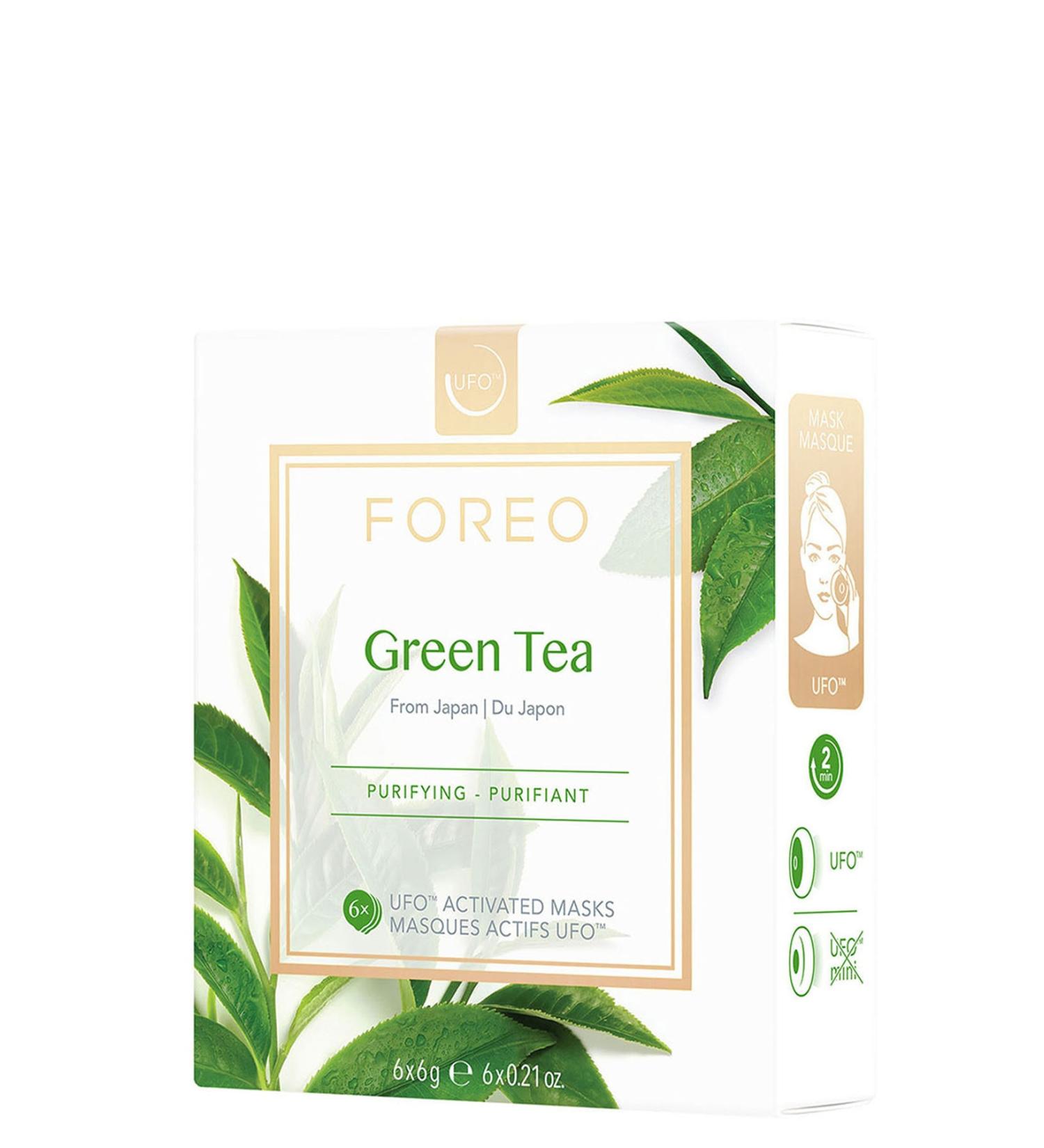 Foreo UFO Green Tea Purifying 6-Active Mask - Buy Online on GoSupps.com