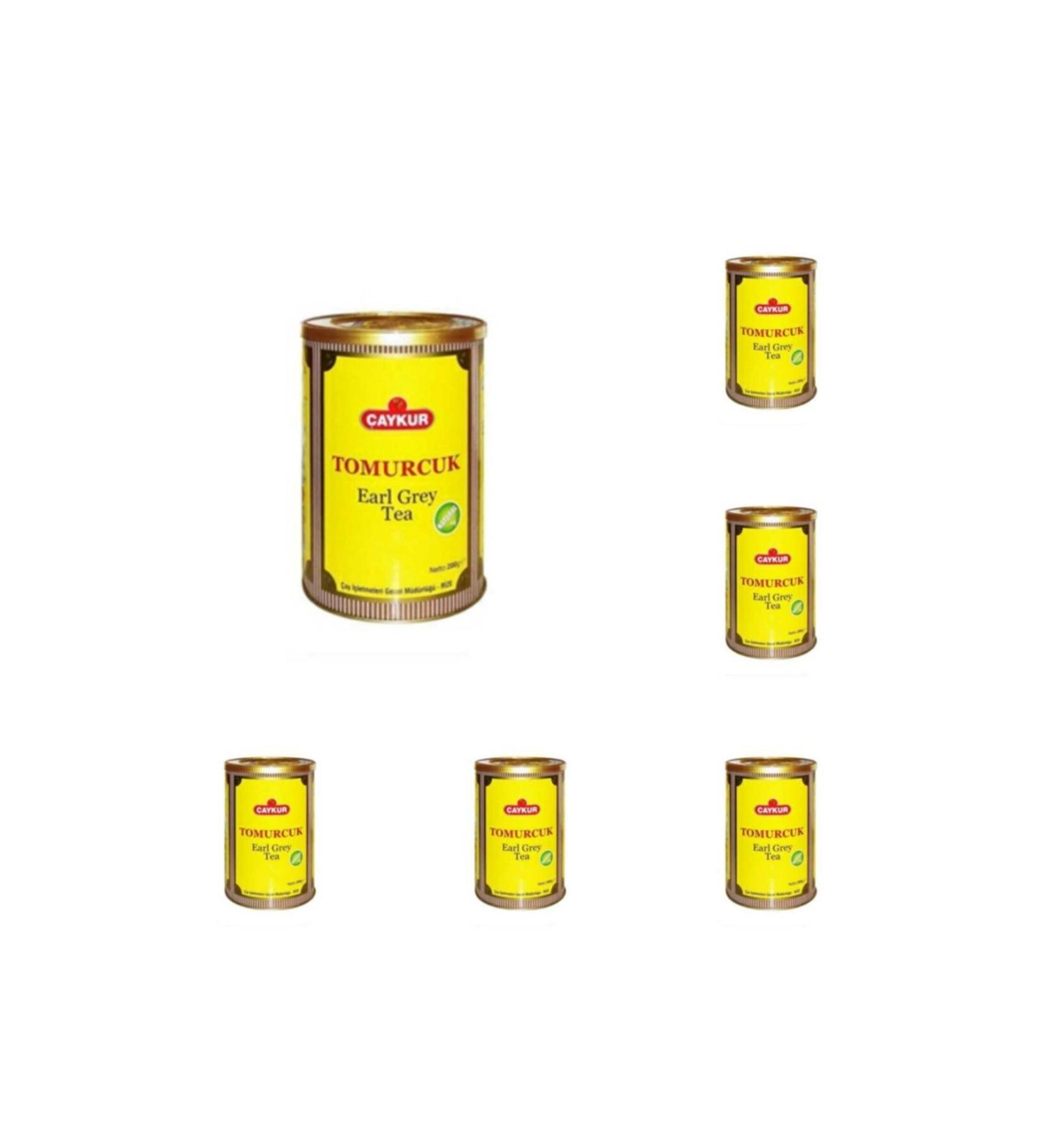 aykur Tomurcuk Earl Grey Box Tea 6*200 Gr