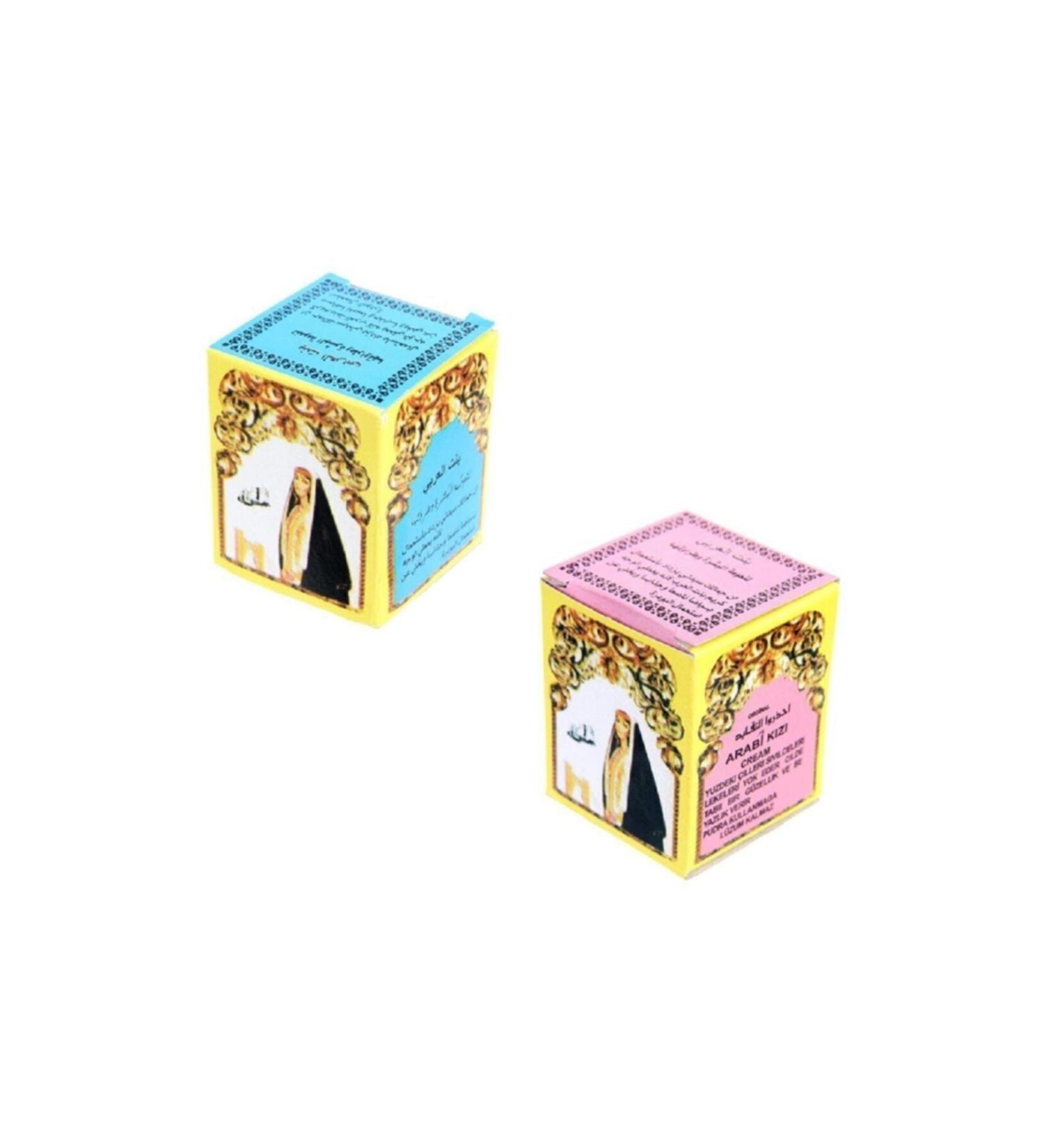 Dare Arabian Girl Cream Set 1 Blue 1 Pink