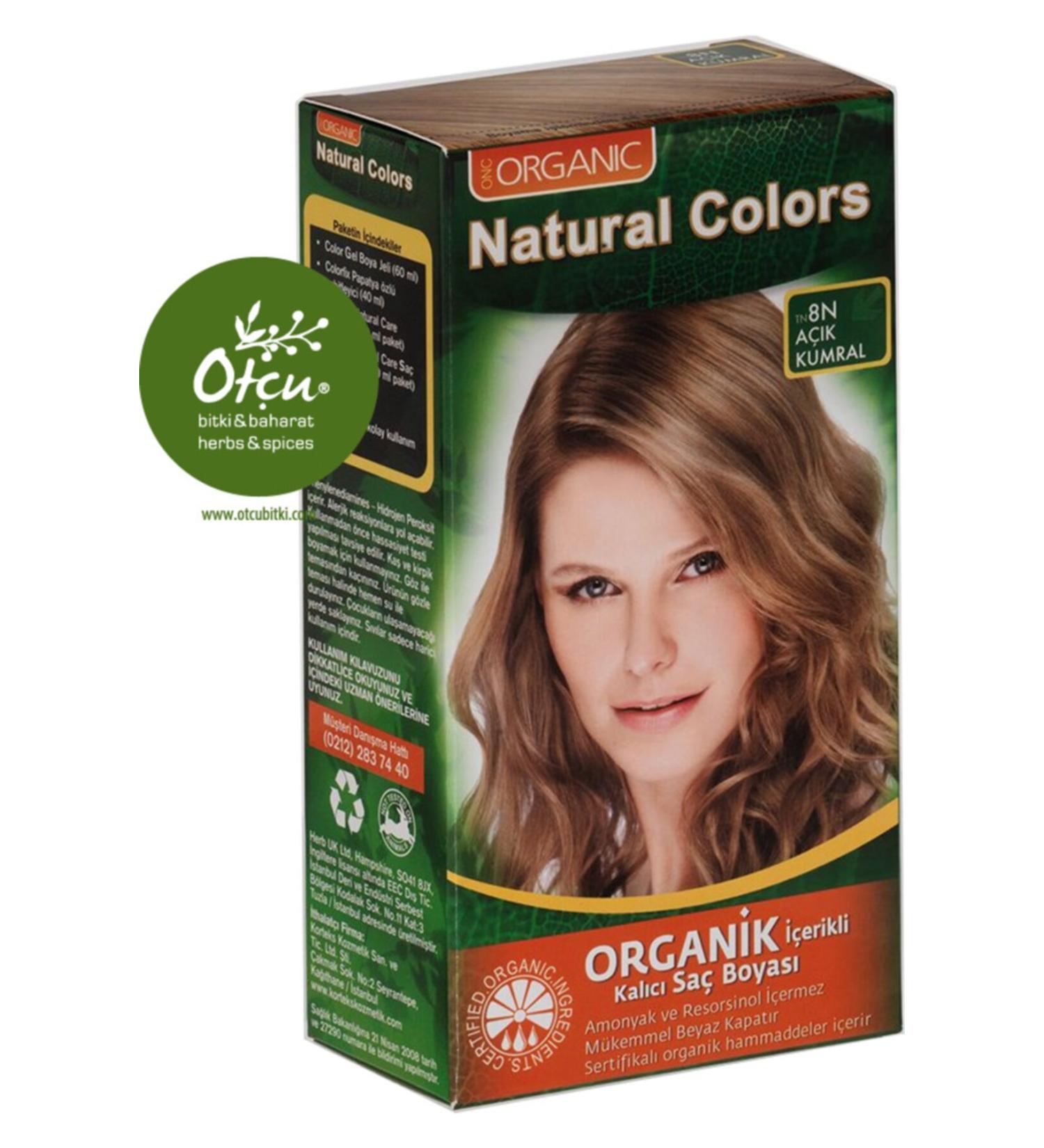 Natural Colors 8n Light Blonde Organic Hair Dye