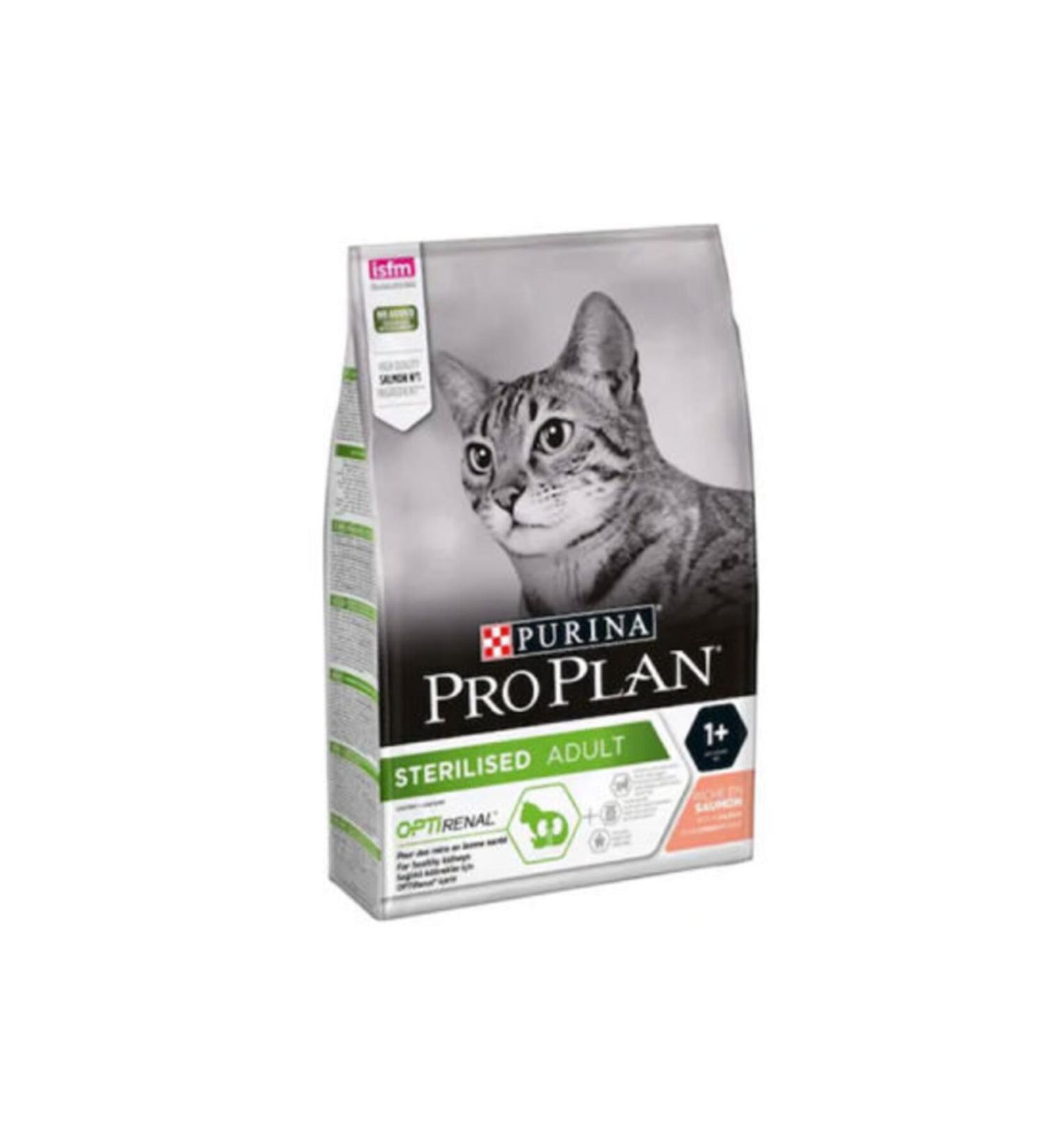Pro Plan Sterilized Salmon Dry Cat Food 3 Kg