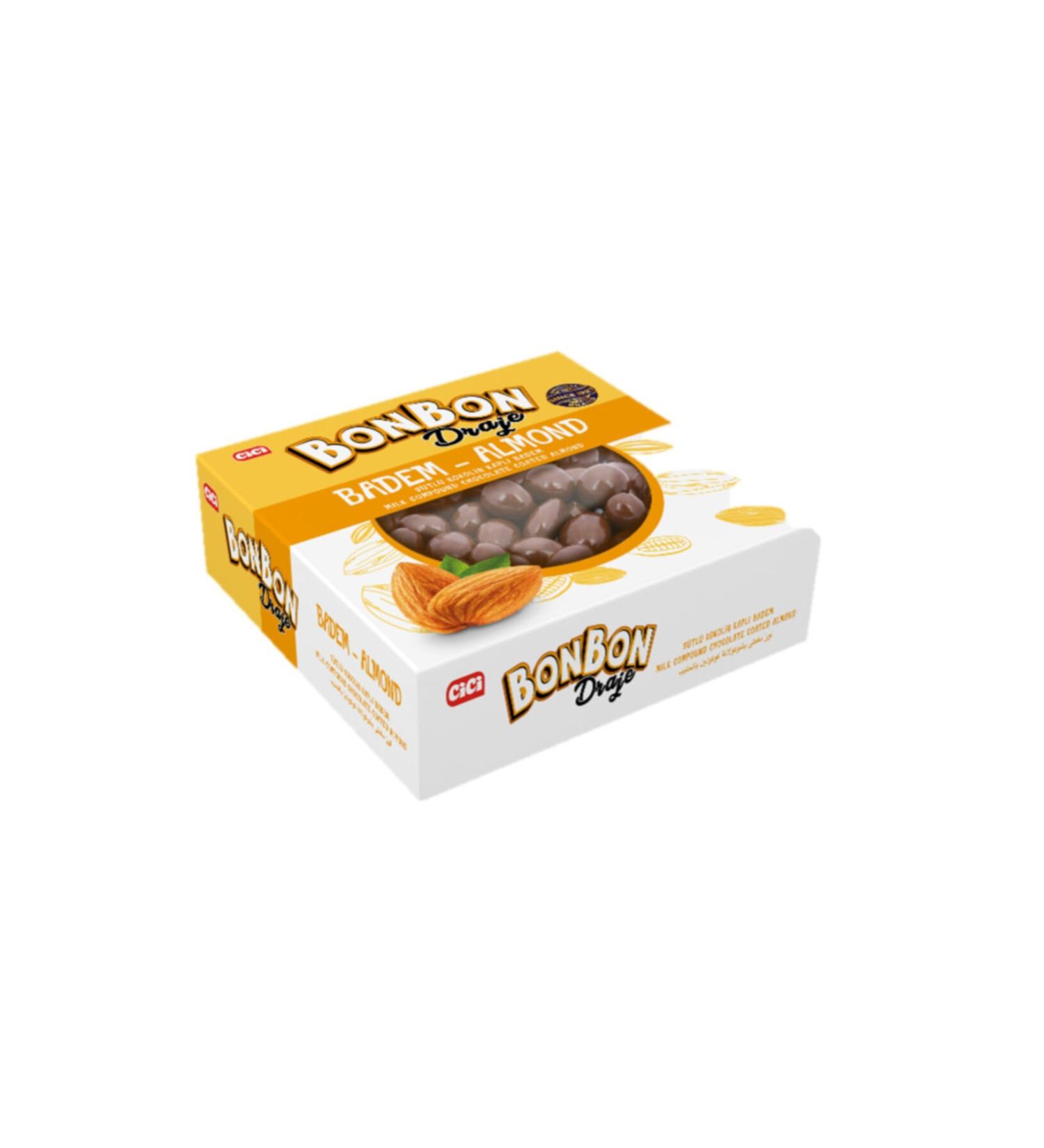 Elvan Cici Bonbon Almond Dragee 150 gr (1 Pack)