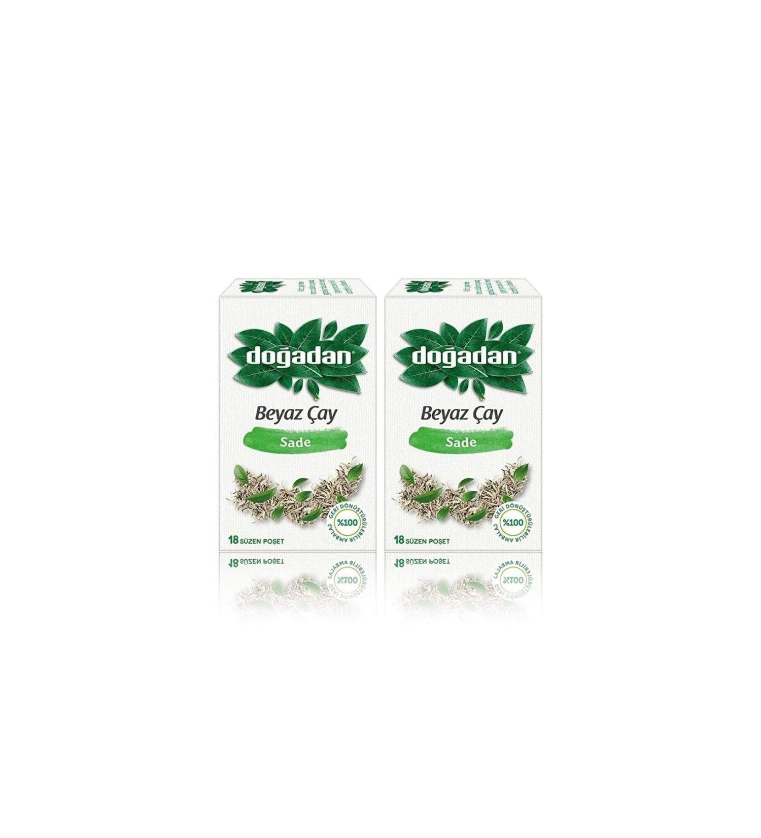 Do adan White Tea Plain 18 Bags X 2 Pieces