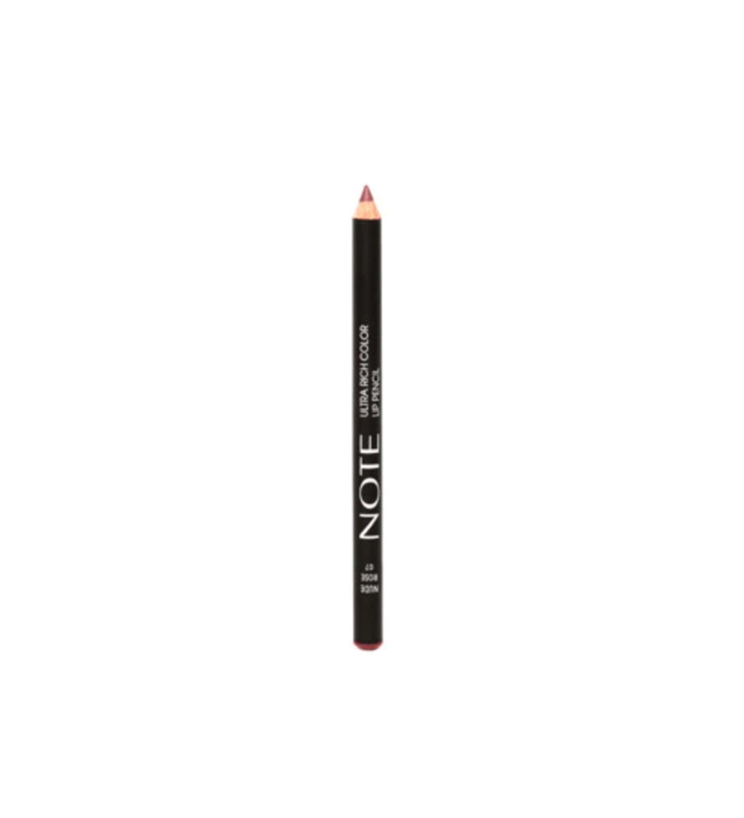 Note Cosmetics Ultra Rich Color Lip Pencil No:7