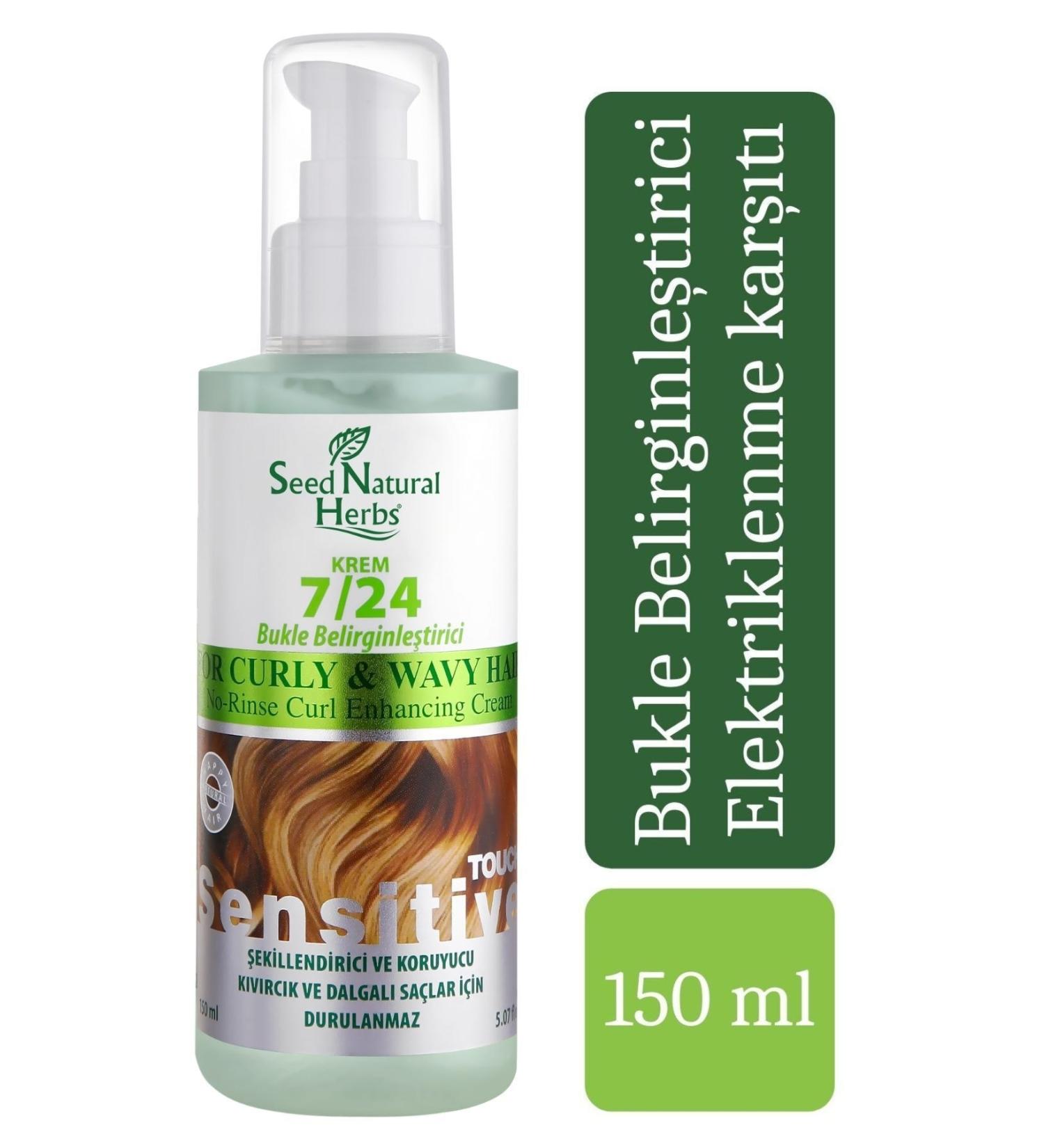 Seed Natural Herbs 7/24 Curl Defining Leave-In Conditioner 150 Ml 8681137004226