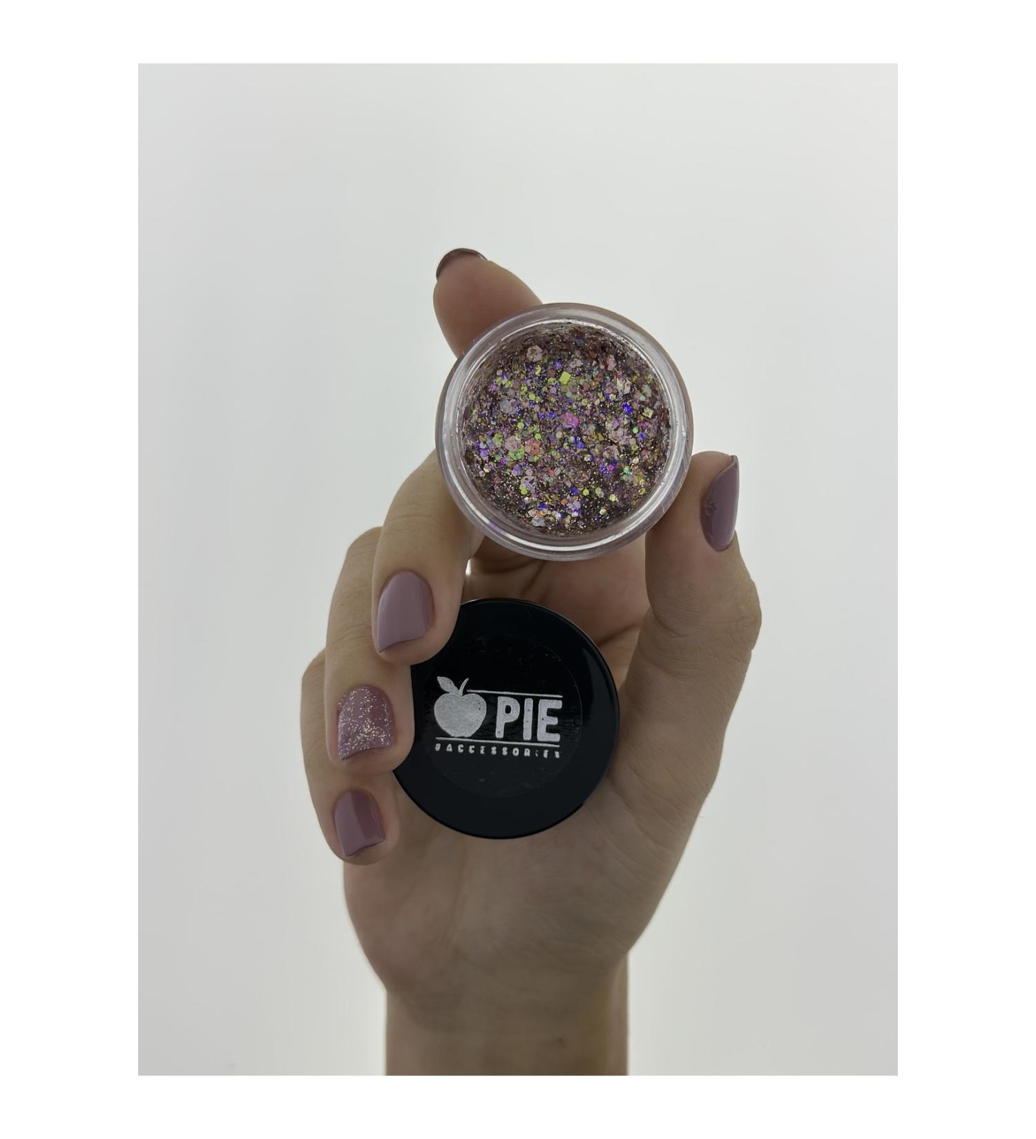 Pie Accessories Gel Form Shiny Glitter 004