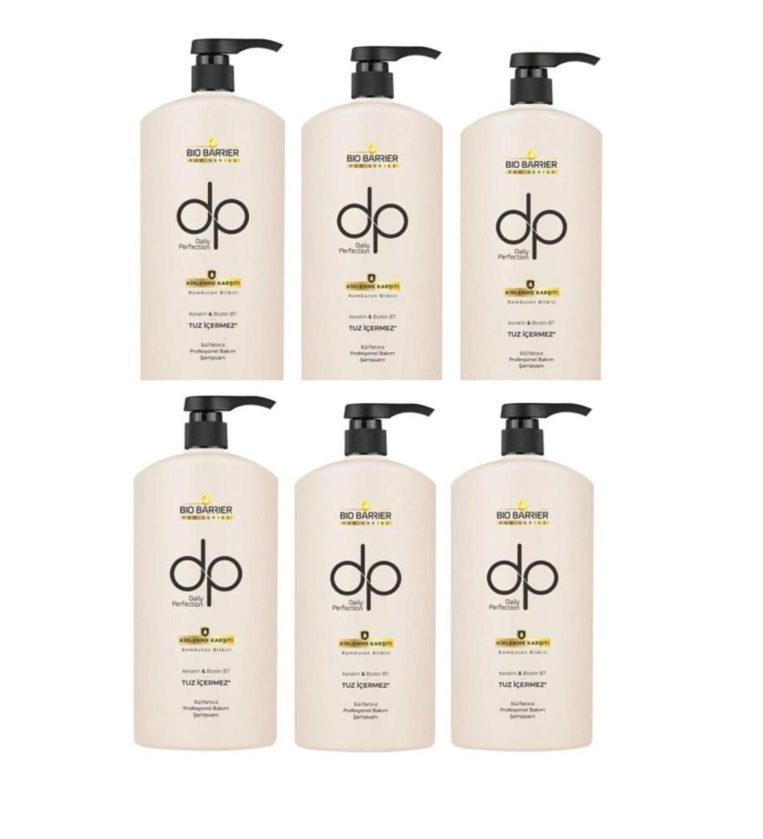 DP Bio Barrier Shampoo Anti-Pollution Shampoo 500ml X 6 Pieces