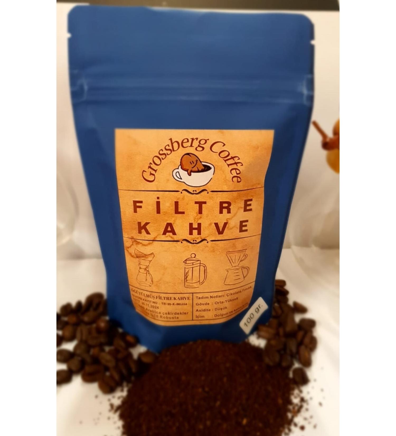 Grossberg Coffee Filter Coffee Blend 250 Gr - Buy Online on GoSupps.com