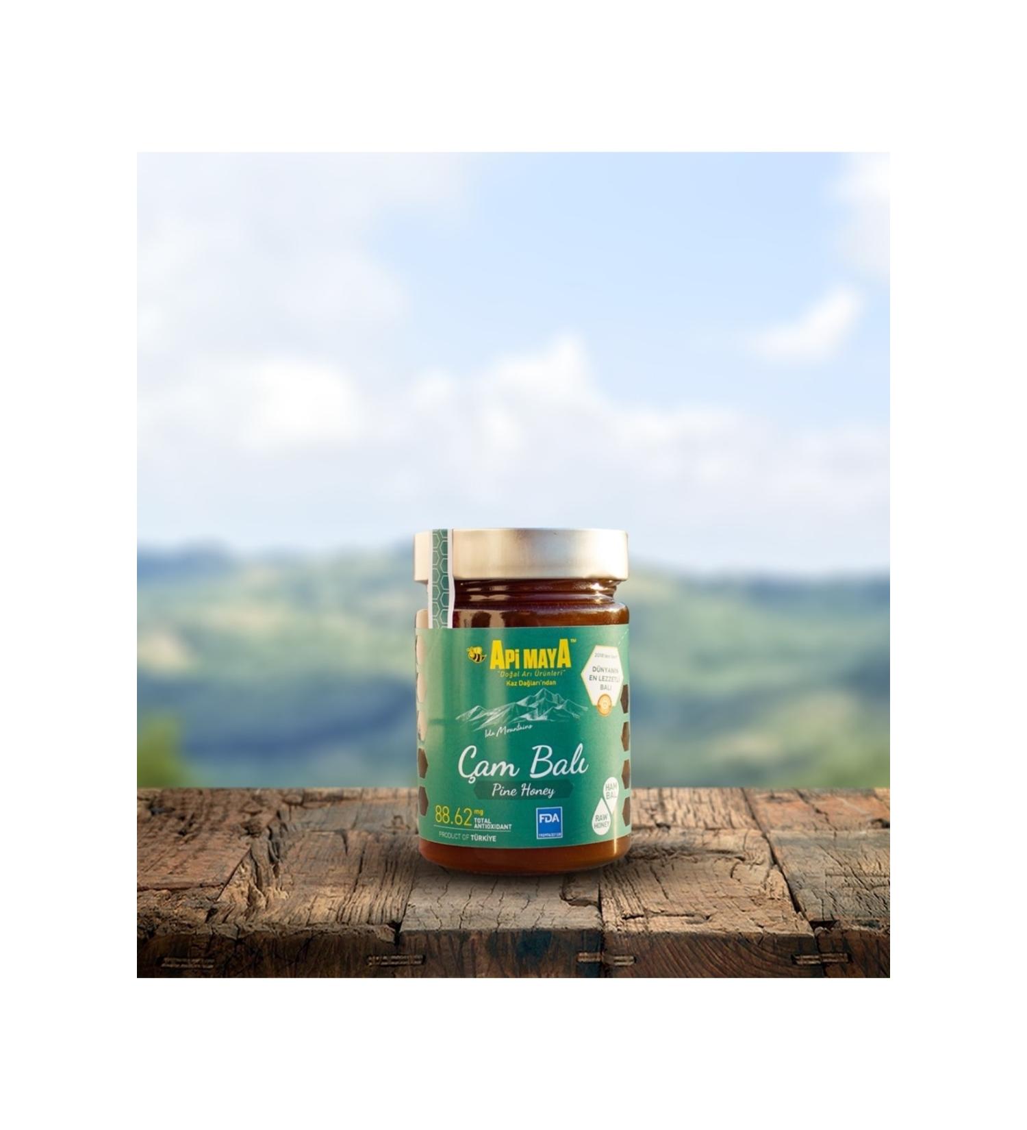 Apimaya Kaz Mountains Pine Honey 455 Gr