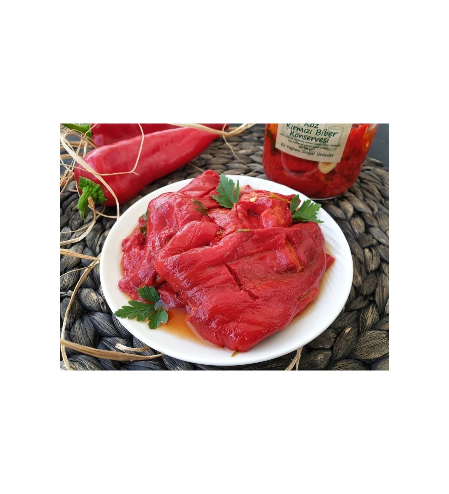 EL F CANDAR Canned Roasted Peppers with Vinegar (600gr)