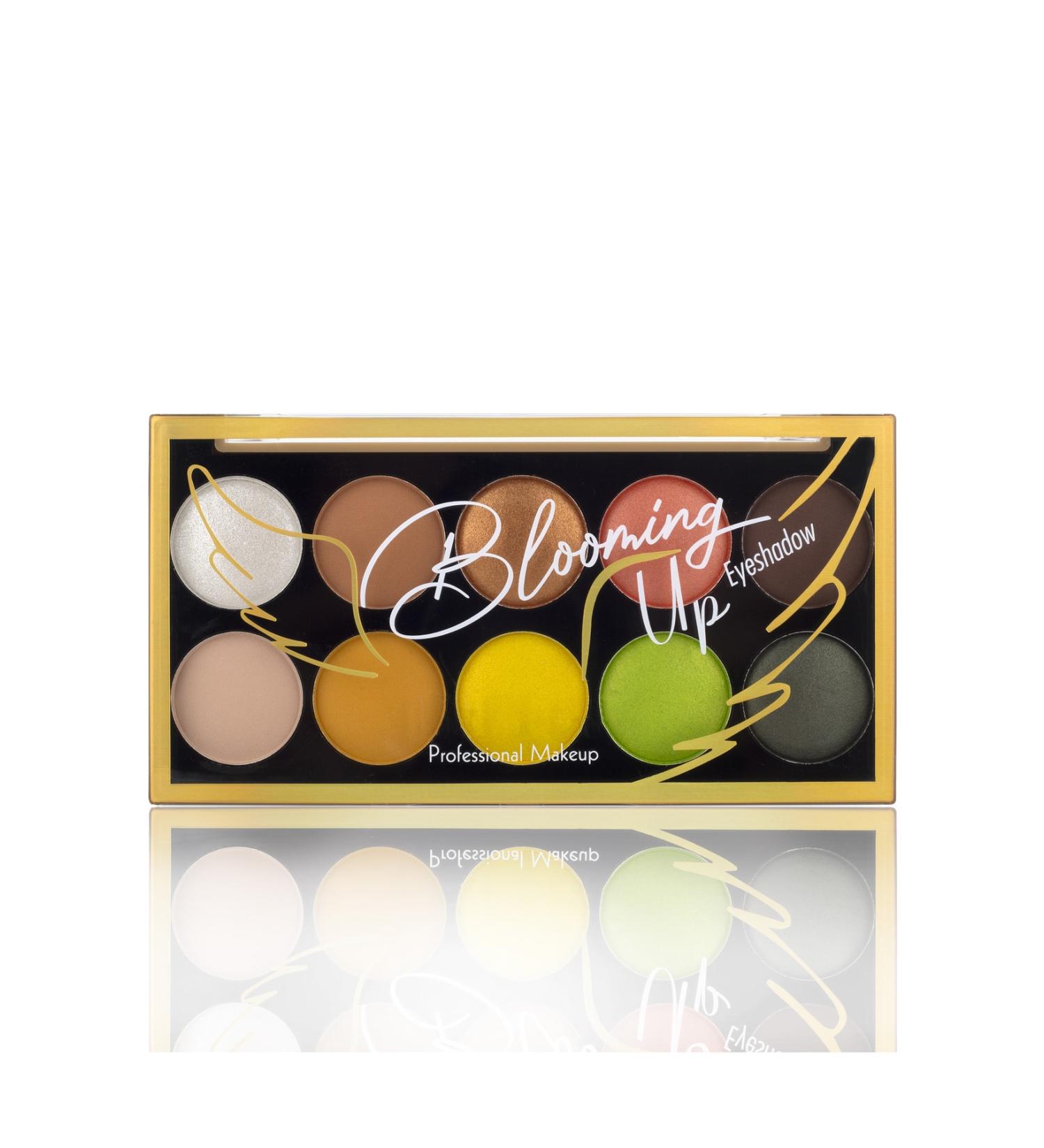 Sword & Shield Blooming Up 10-Piece Eyeshadow Palette 01